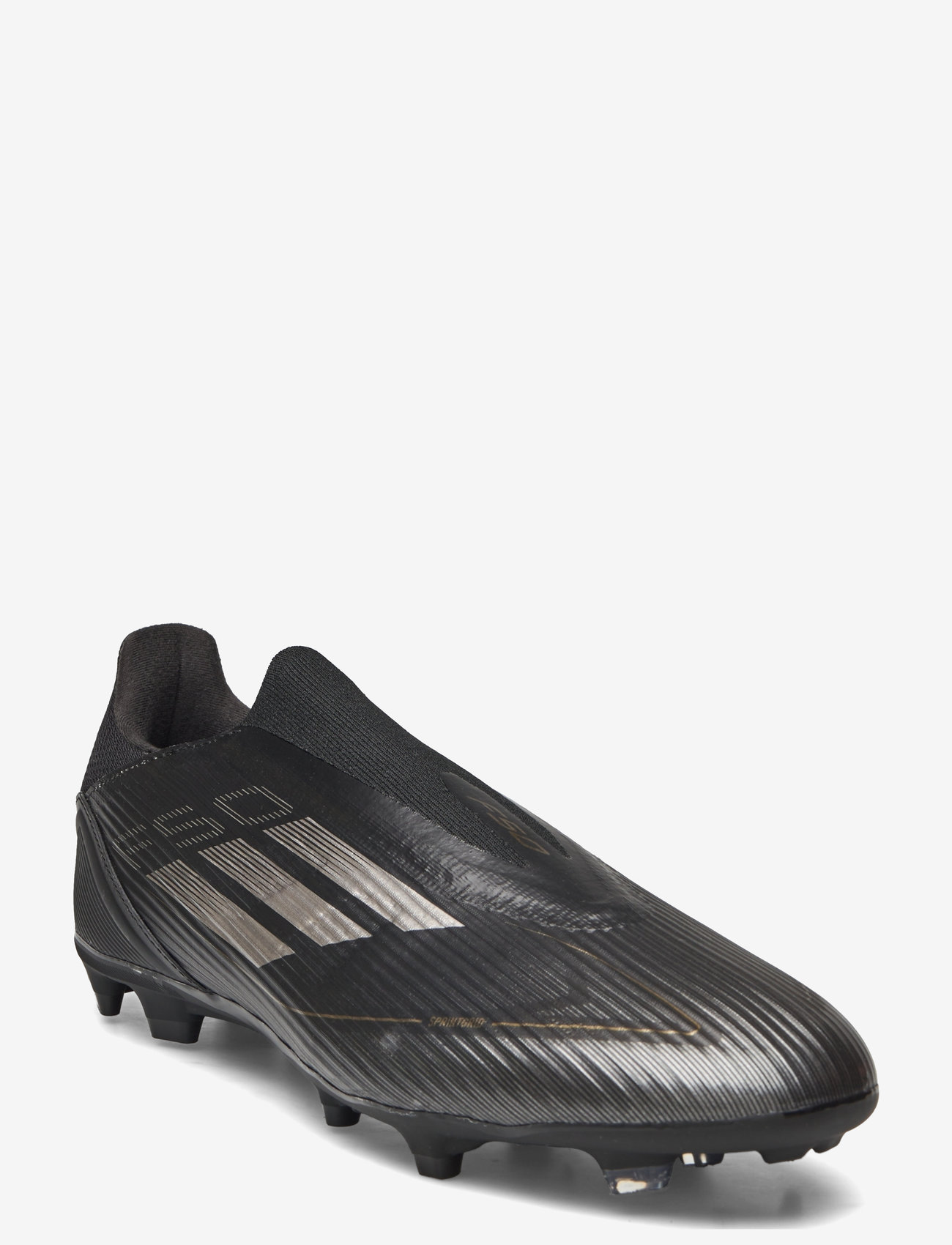 adidas Performance - F50 LEAGUE LL FG/MG - fodboldsko - cblack/ironmt/goldmt - 1