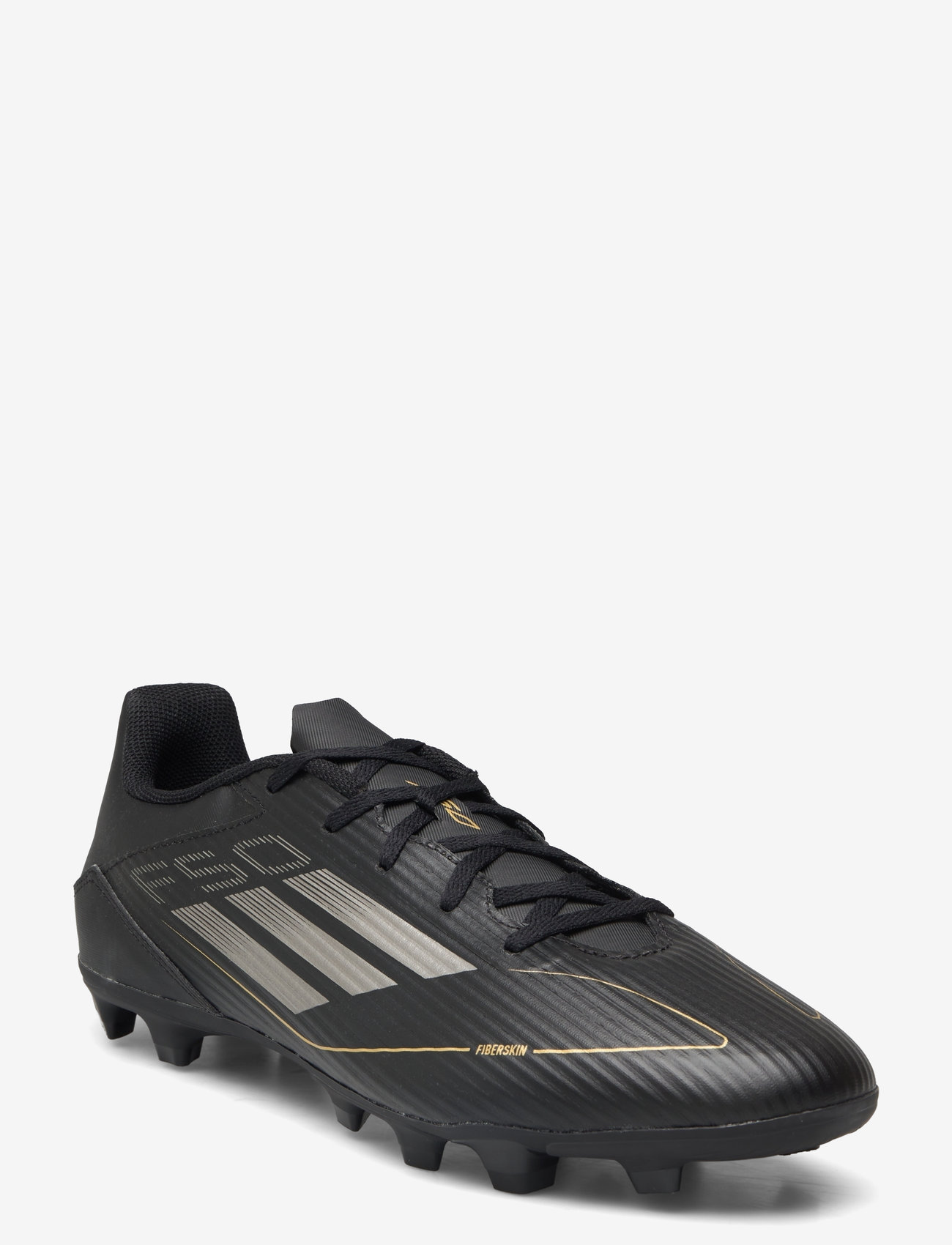 adidas Performance - F50 CLUB FxG - fotbollsskor - cblack/ironmt/goldmt - 1