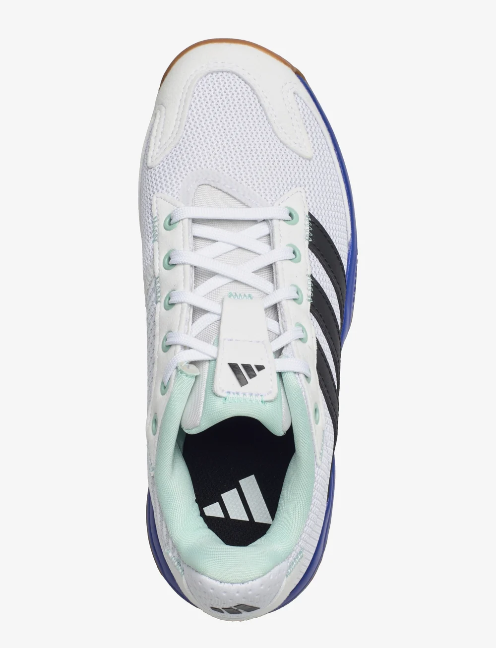 adidas Performance - Stabil Jr Indoor Shoes - jooksujalatsid - ftwwht/cblack/lucblu - 3