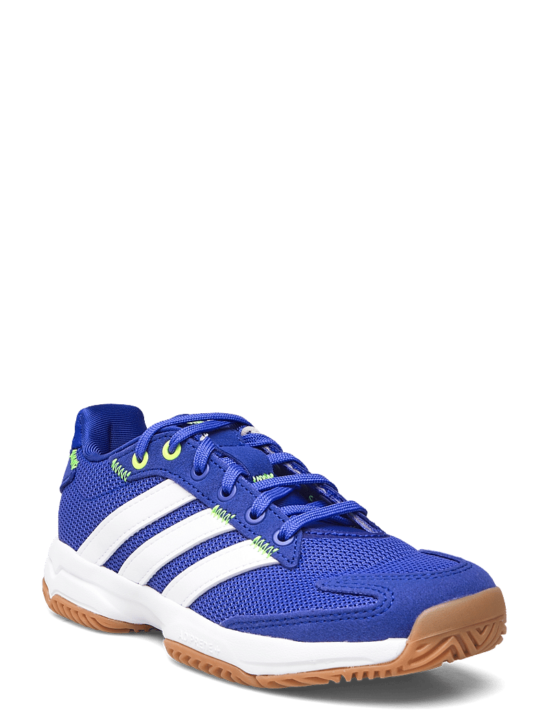 adidas Performance - Stabil Jr Indoor Shoes - skriešanas apavi - lucblu/ftwwht/luclem - 0
