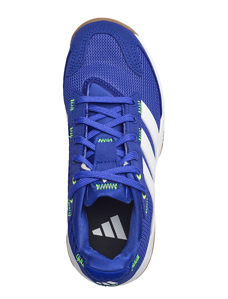 adidas Performance - Stabil Jr Indoor Shoes - skriešanas apavi - lucblu/ftwwht/luclem - 3