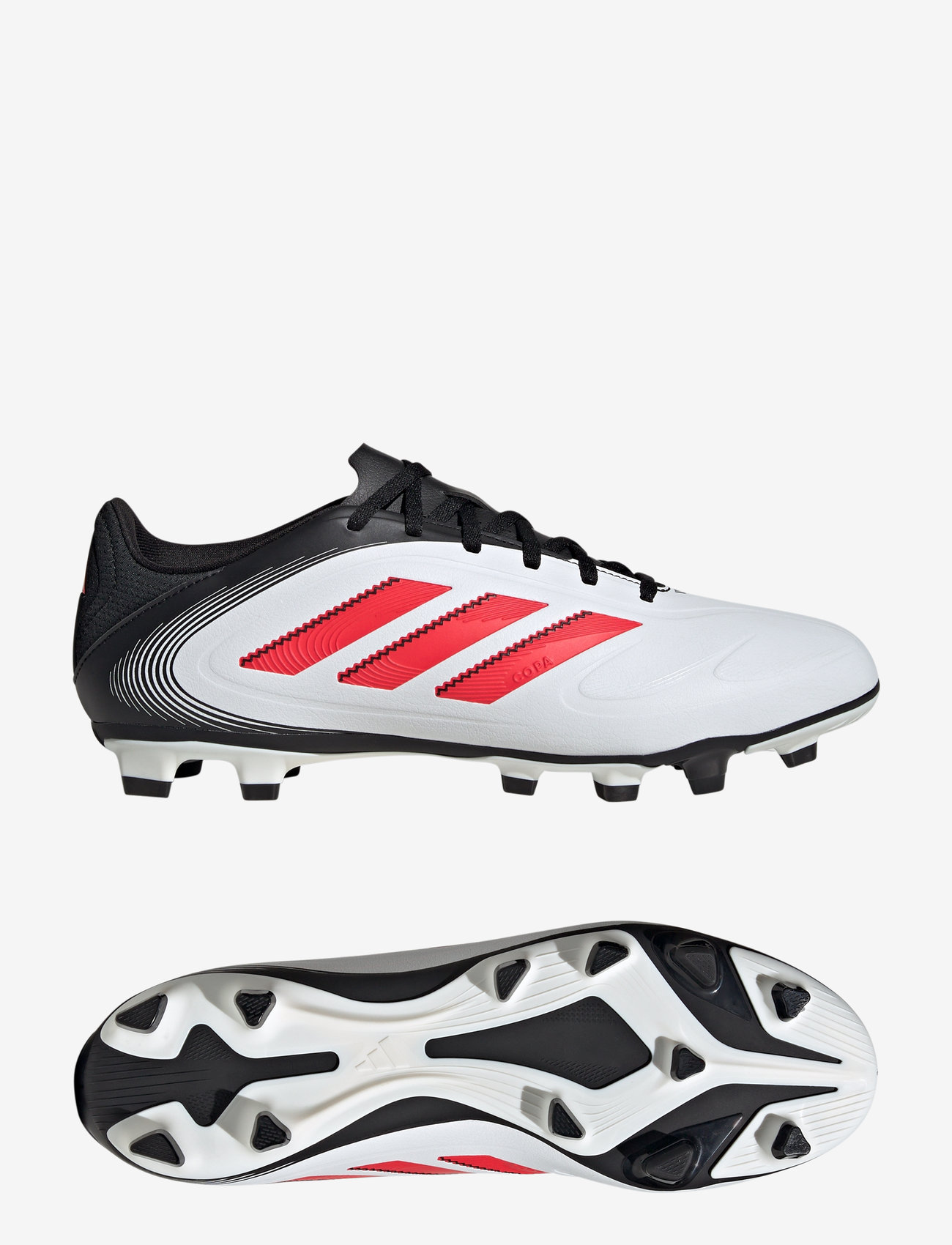 adidas Performance - COPA PURE III CLUB FG/MG - fodboldstøvler - ftwwht/lucred/cblack - 0