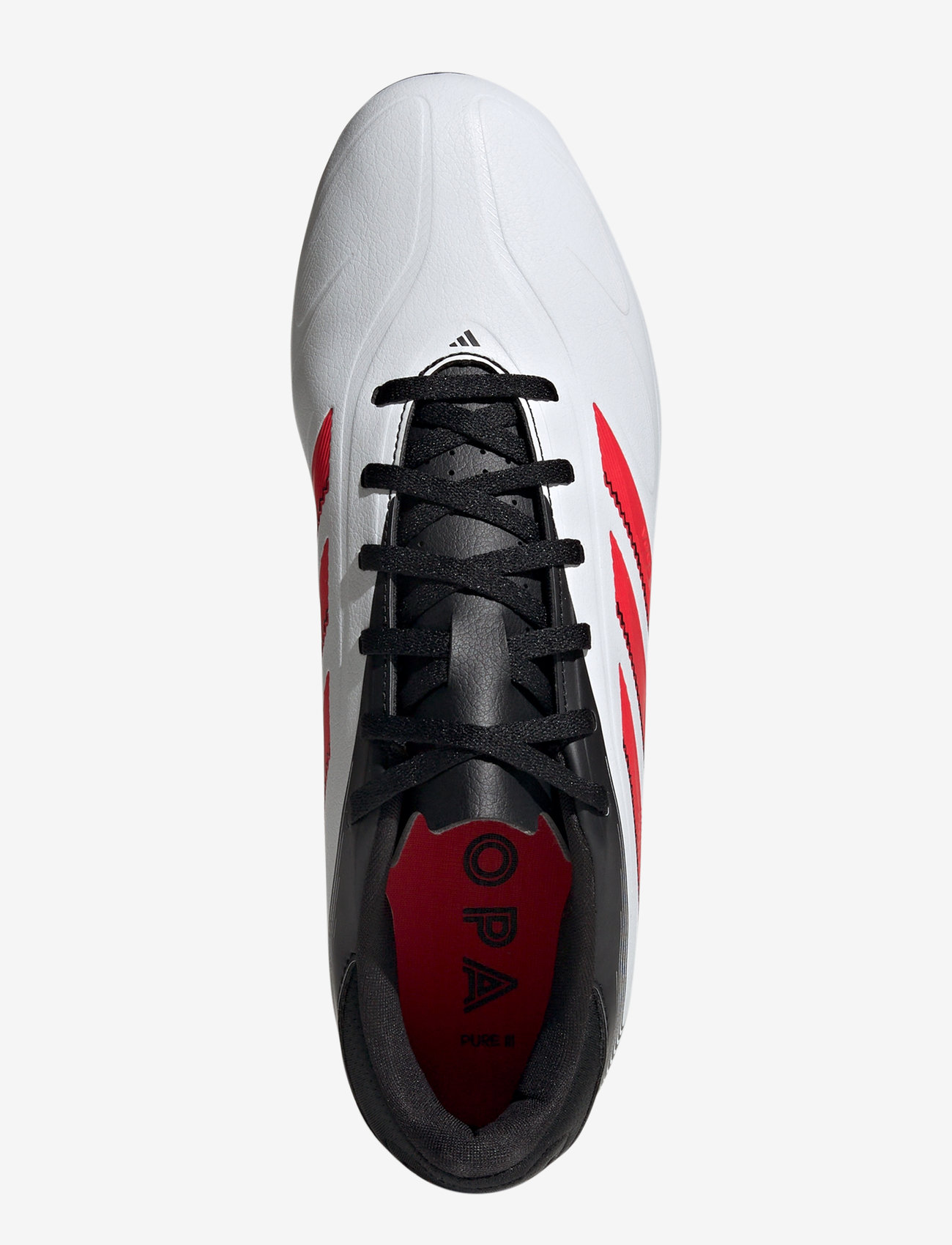 adidas Performance - COPA PURE III CLUB FG/MG - fodboldstøvler - ftwwht/lucred/cblack - 4