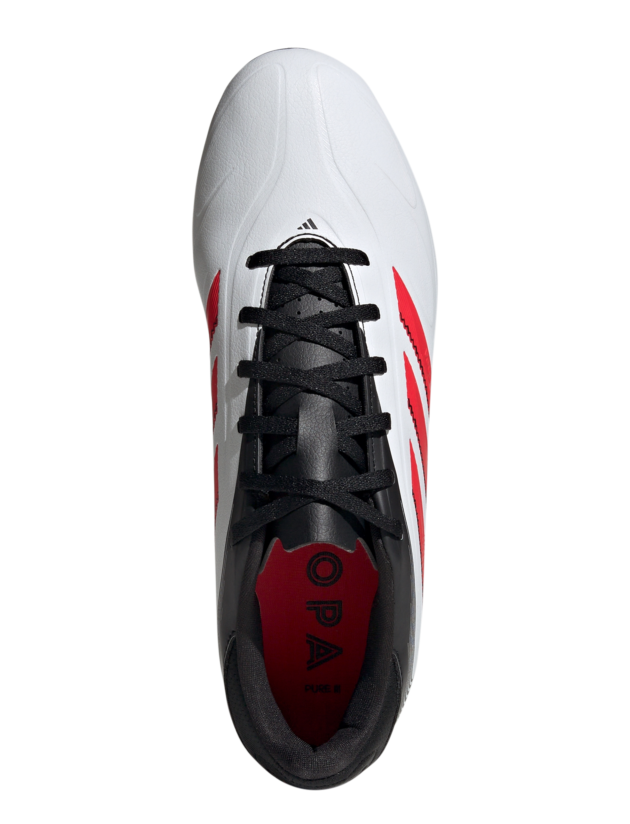 adidas Performance - COPA PURE III CLUB FG/MG - fodboldstøvler - ftwwht/lucred/cblack - 4