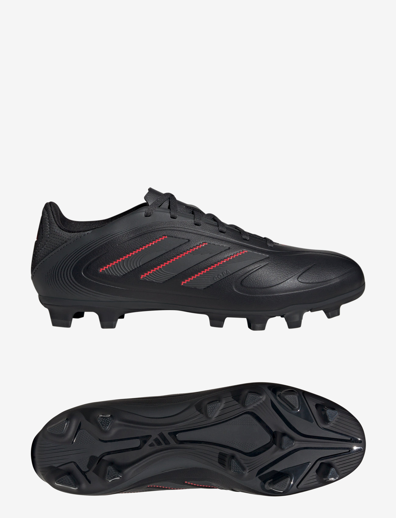 adidas Performance - COPA PURE III CLUB FG/MG - jalgpalli puutsad - cblack/carbon/lucred - 0