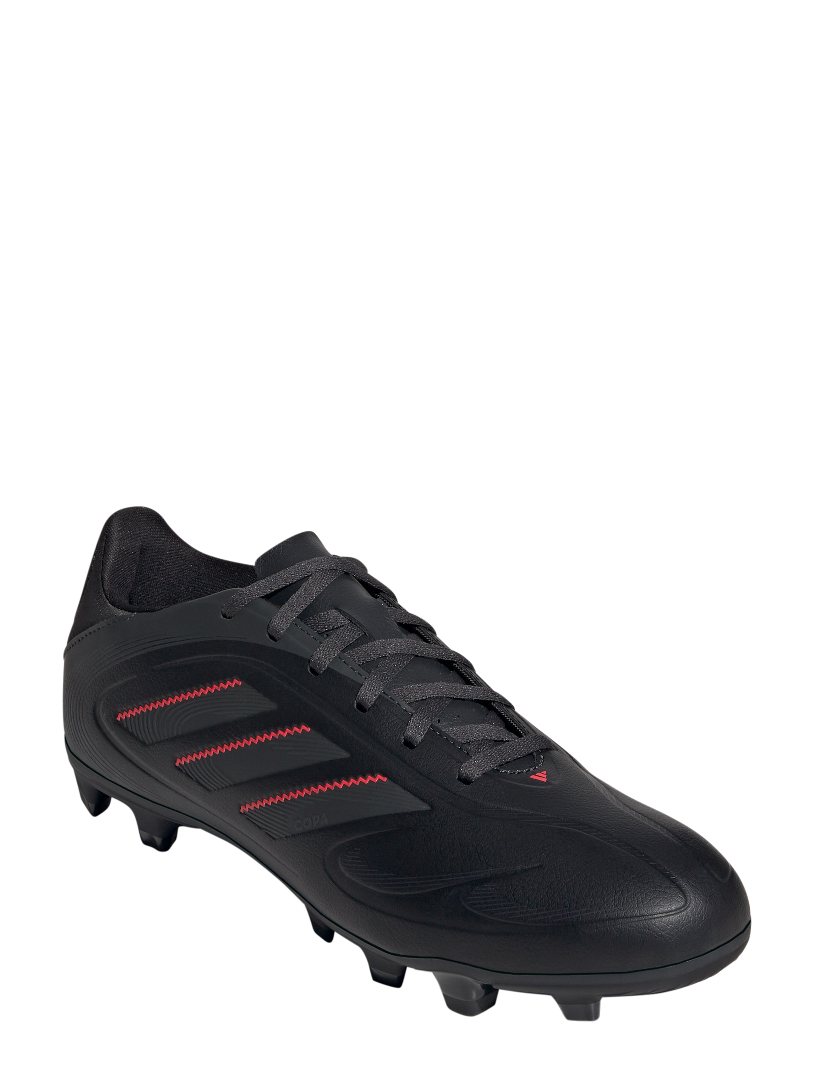 adidas Performance - COPA PURE III CLUB FG/MG - fodboldstøvler - cblack/carbon/lucred - 1