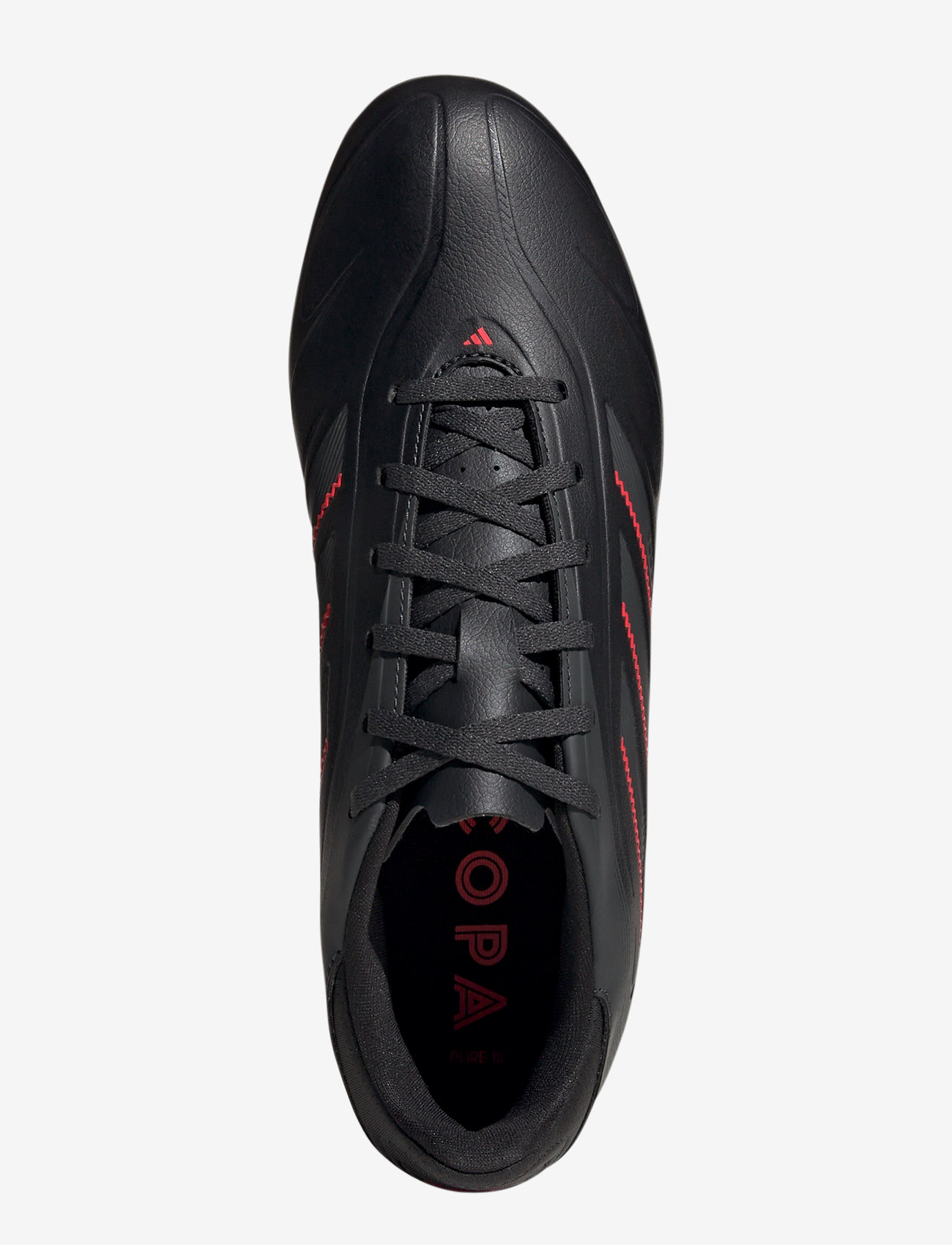 adidas Performance - COPA PURE III CLUB FG/MG - jalgpalli puutsad - cblack/carbon/lucred - 4