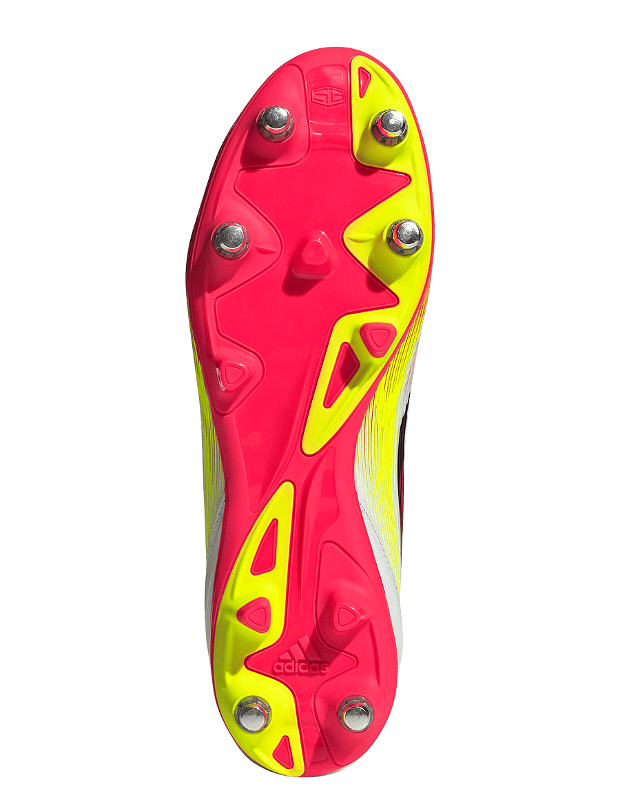 adidas Performance - F50 LEAGUE SG - futbola apavi - ftwwht/cblack/syello - 5