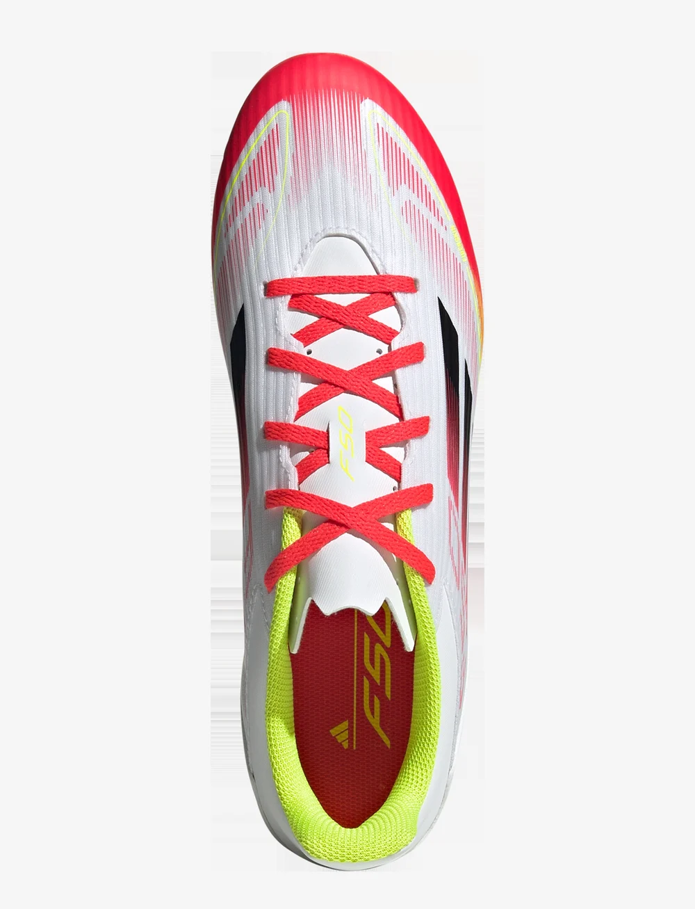 adidas Performance - F50 CLUB FG/MG - fußballstiefel - ftwwht/cblack/syello - 4