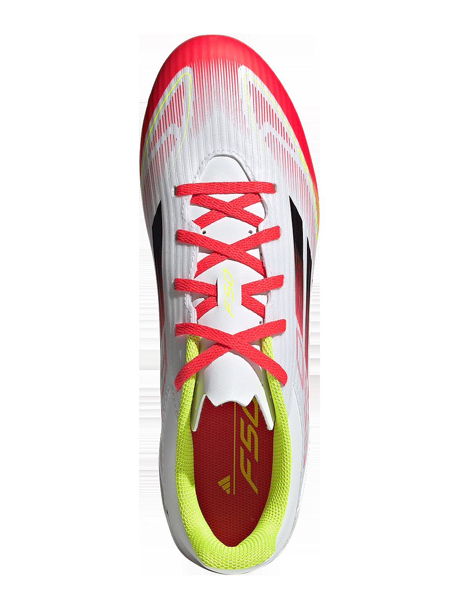adidas Performance - F50 CLUB FG/MG - chaussures de football - ftwwht/cblack/syello - 4