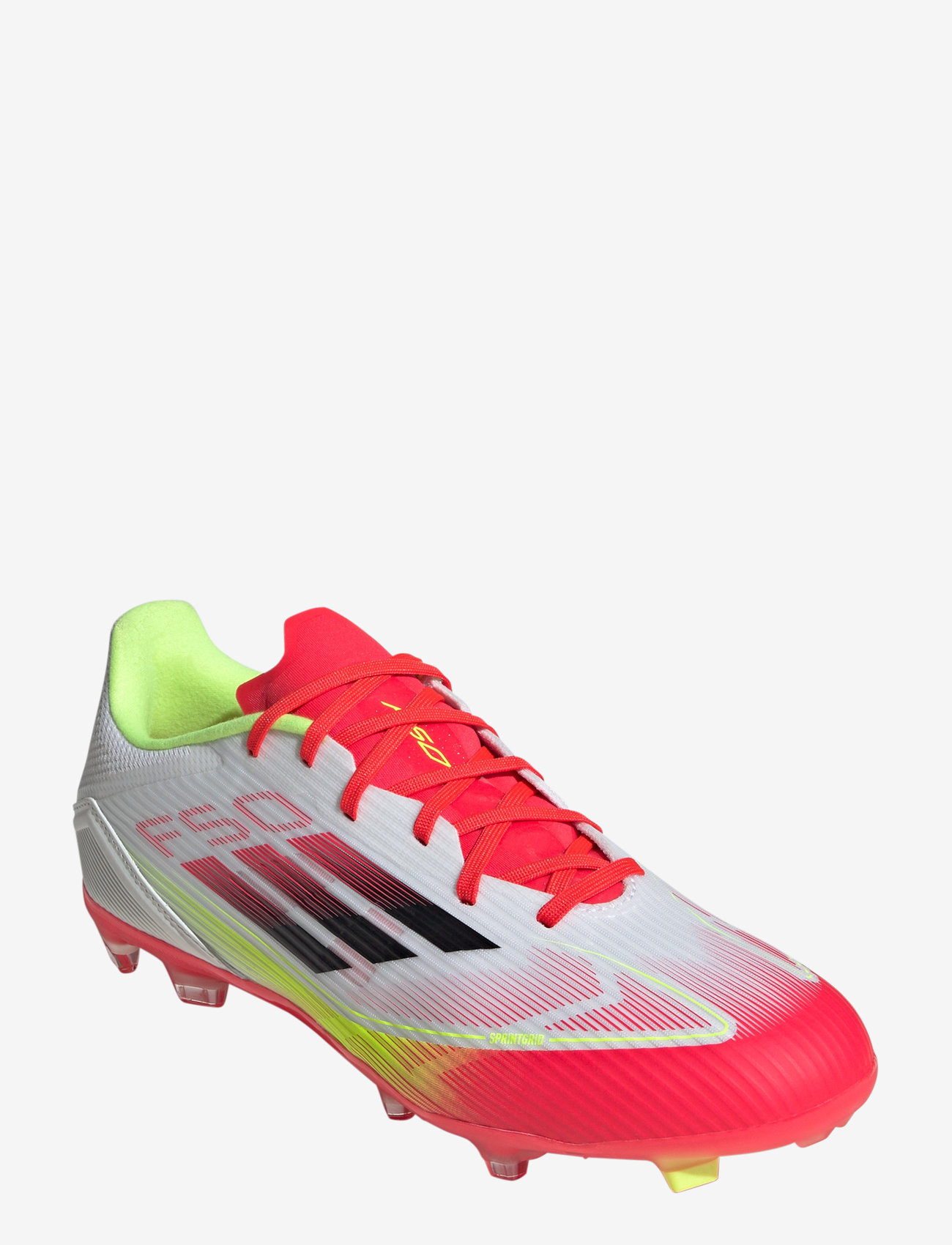 adidas Performance - F50 LEAGUE FG/MG - fotbollsskor - ftwwht/cblack/syello - 1