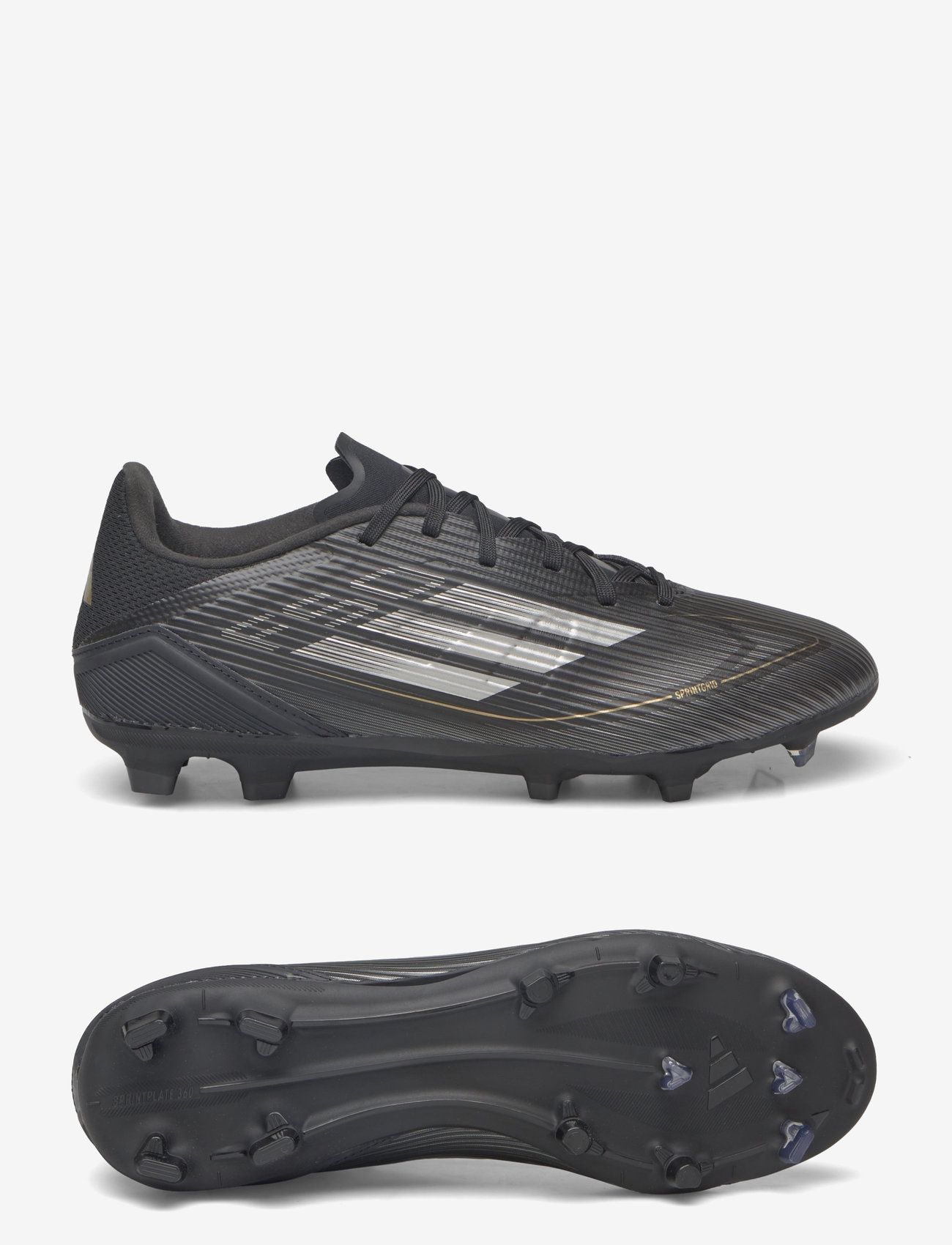 adidas Performance - F50 LEAGUE FG/MG - cblack/ironmt/goldmt - 0