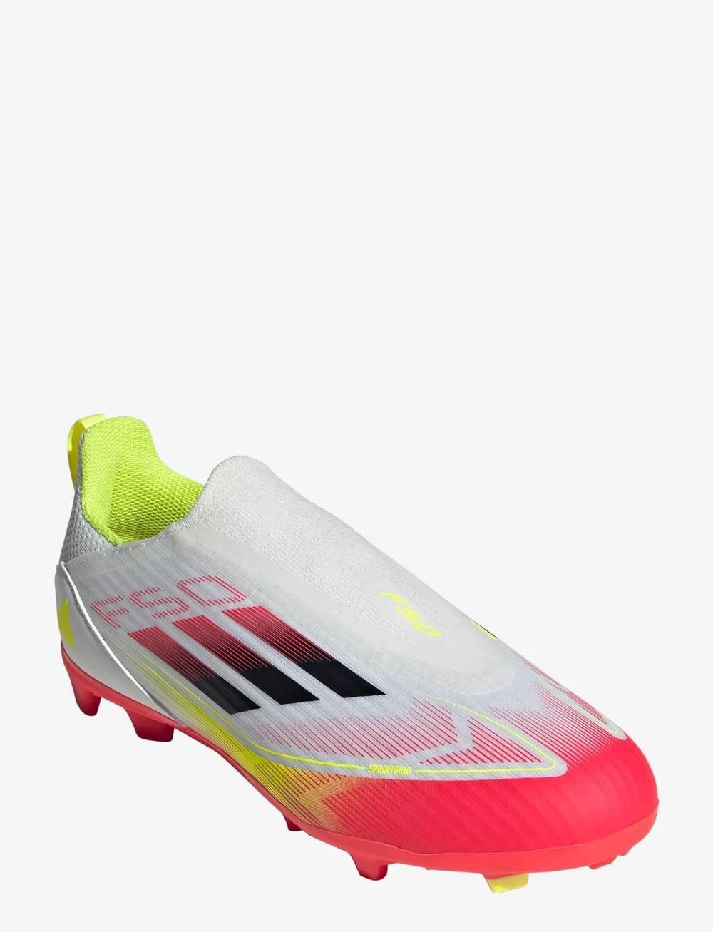 adidas Performance - F50 LEAGUE LL FG/MG J - fotbollsskor - ftwwht/cblack/syello - 1