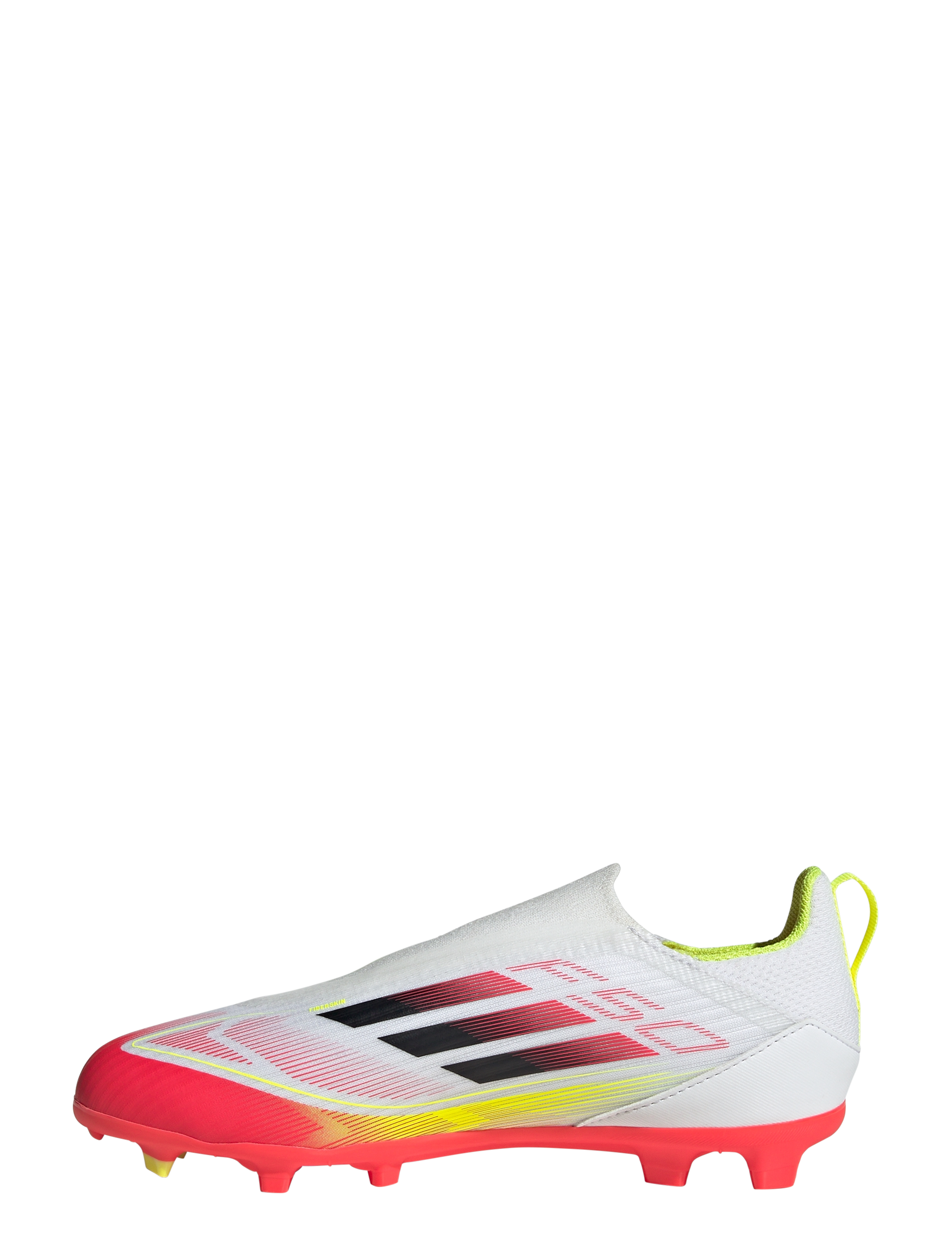 adidas Performance - F50 LEAGUE LL FG/MG J - futbolo bateliai - ftwwht/cblack/syello - 2