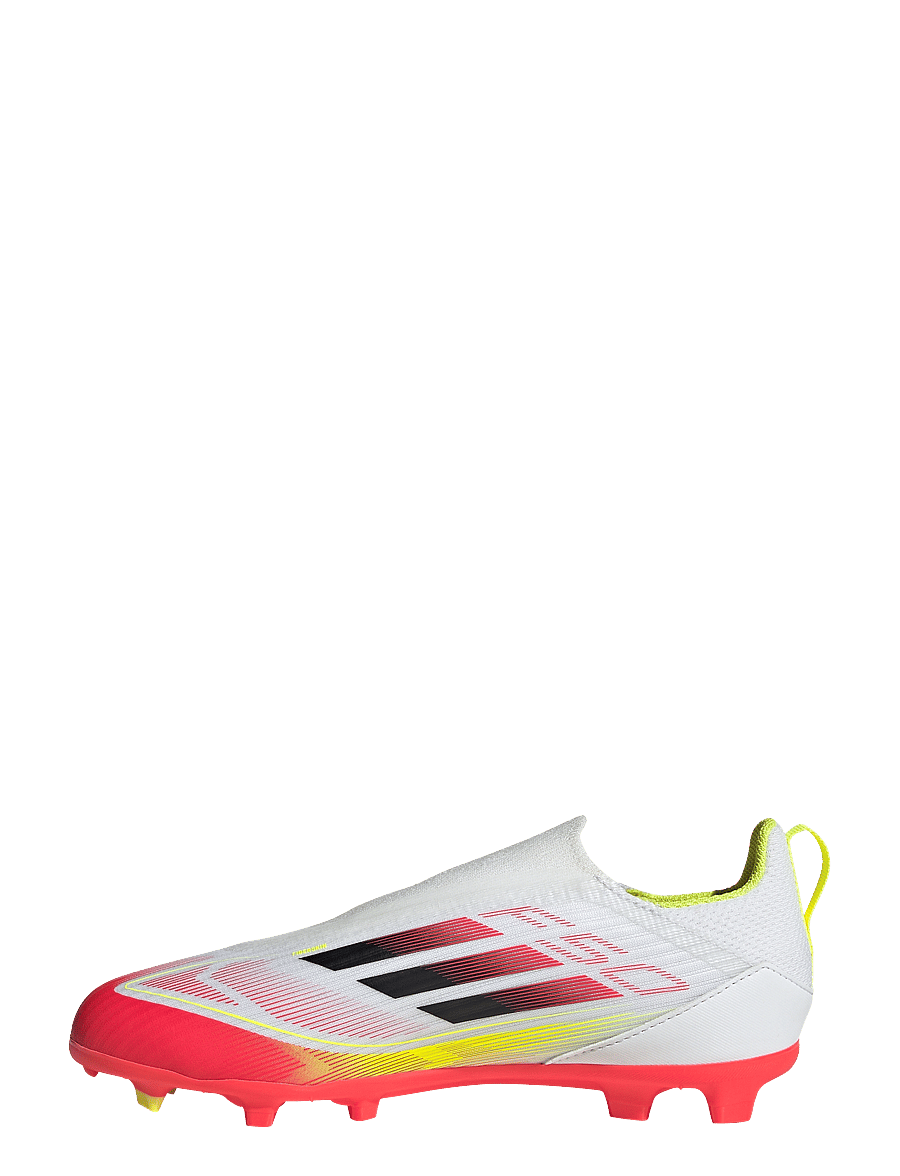 adidas Performance - F50 LEAGUE LL FG/MG J - futbolo bateliai - ftwwht/cblack/syello - 2