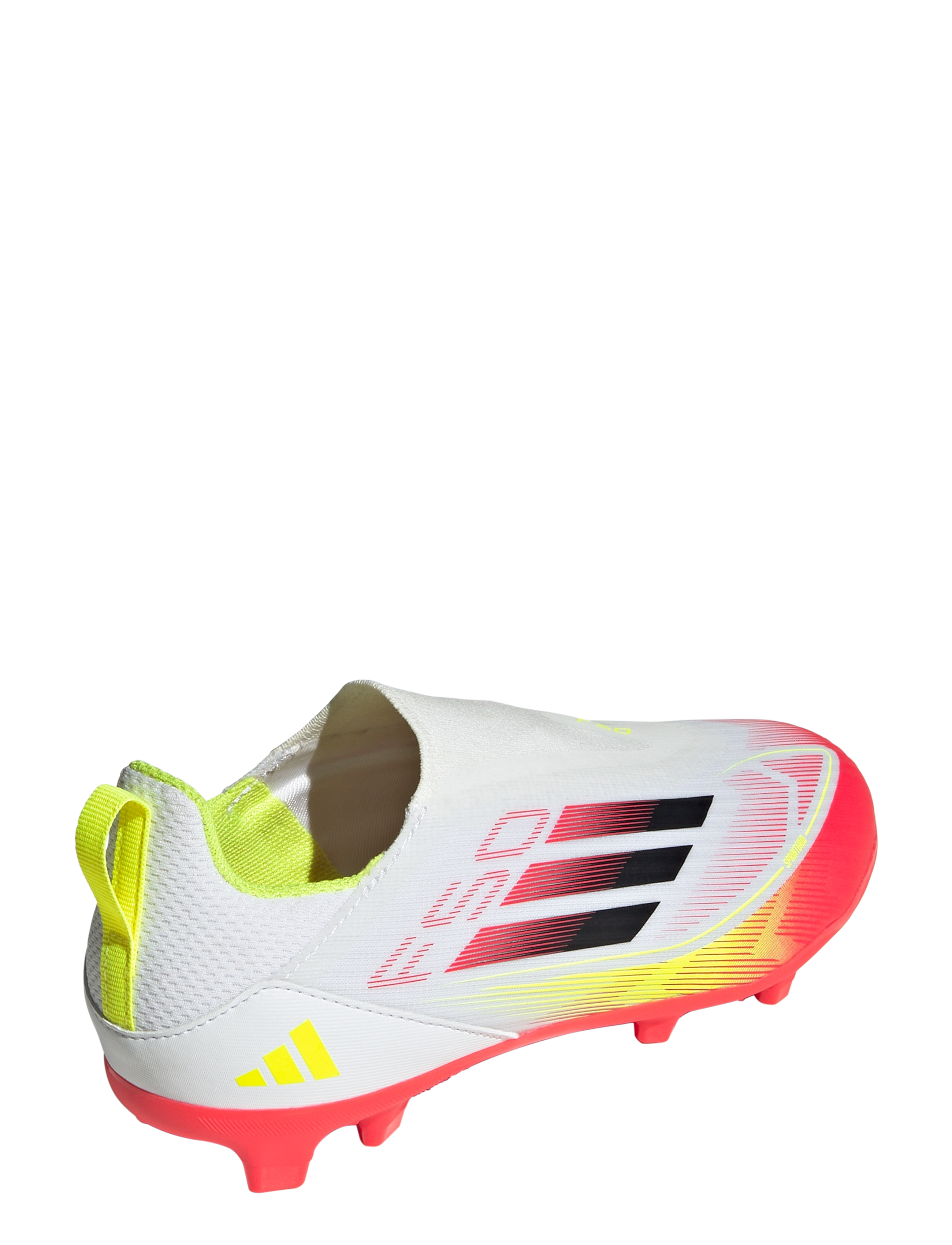 adidas Performance - F50 LEAGUE LL FG/MG J - futbolo bateliai - ftwwht/cblack/syello - 3