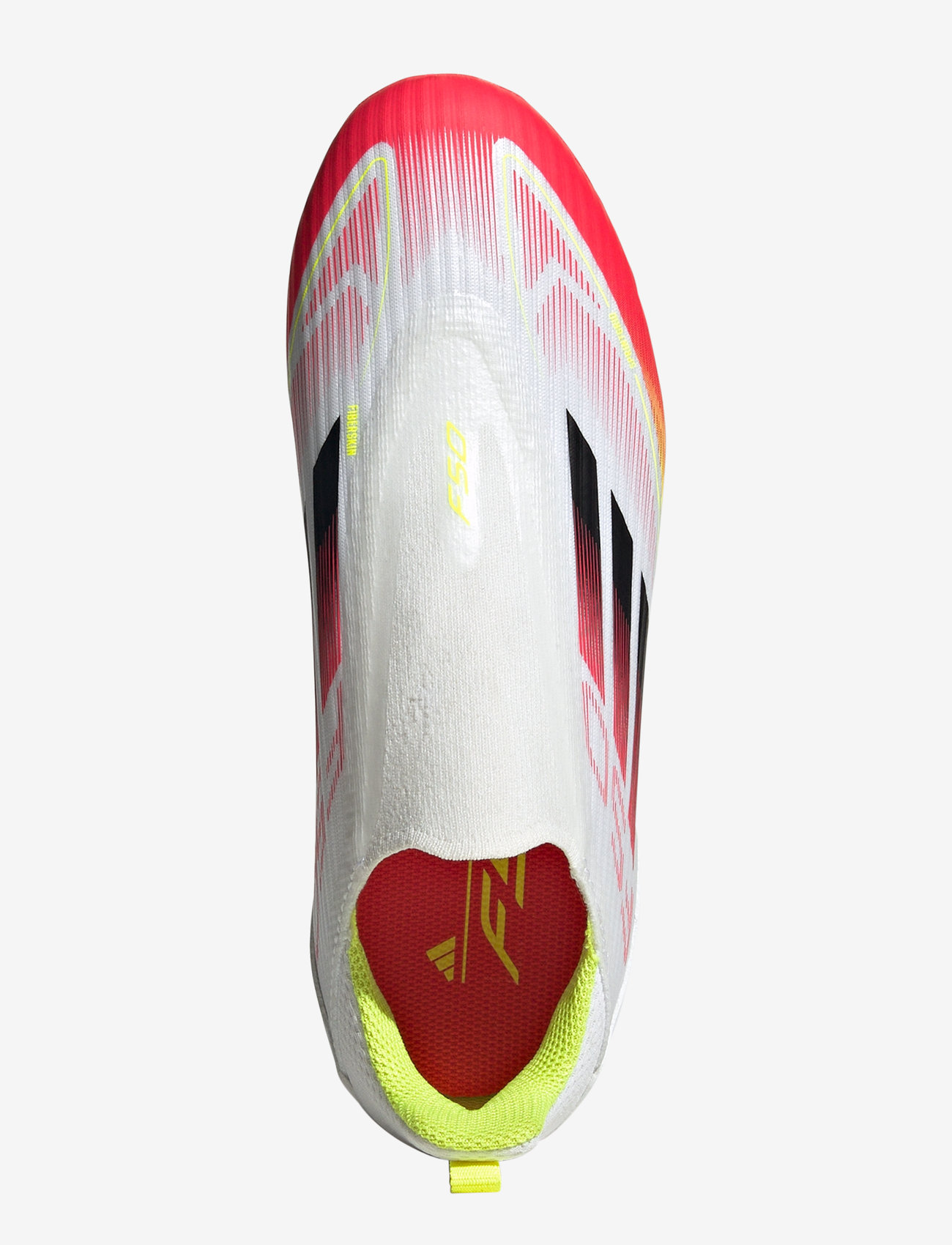 adidas Performance - F50 LEAGUE LL FG/MG J - fotbollsskor - ftwwht/cblack/syello - 4