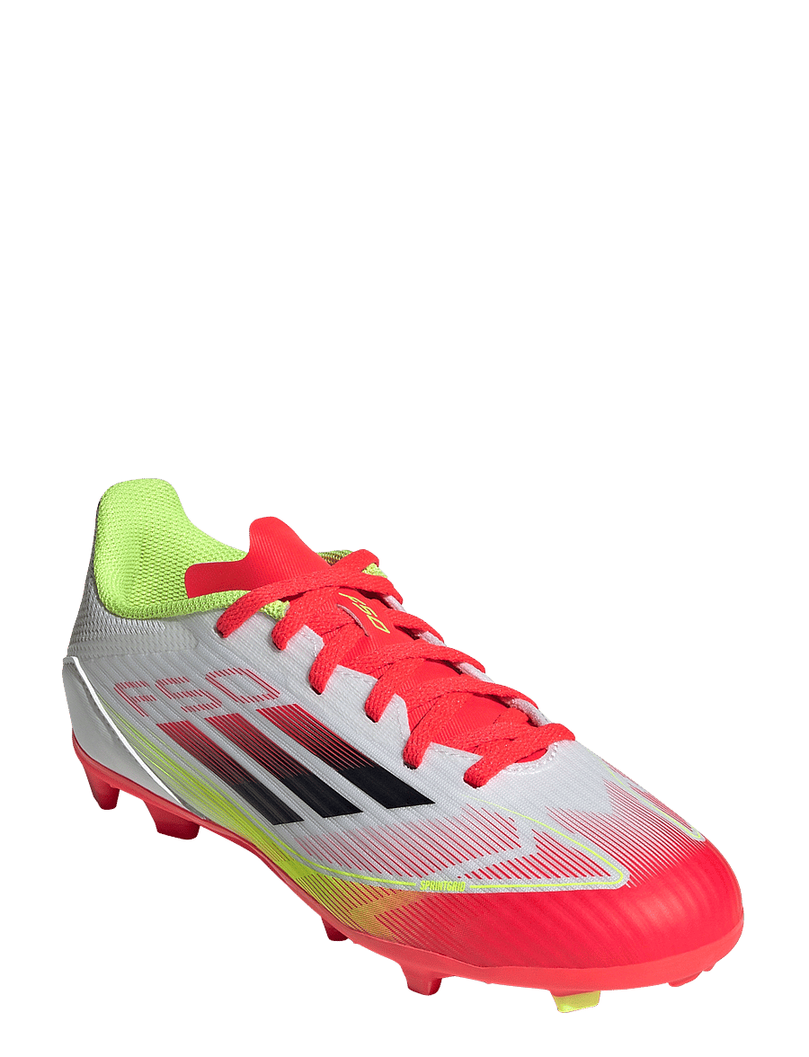 adidas Performance - F50 LEAGUE FG/MG J - fußballstiefel - ftwwht/cblack/syello - 1