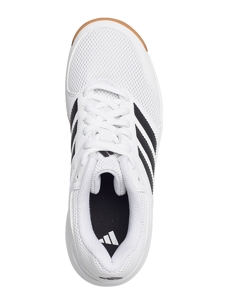 adidas Performance - Speedcourt k - buty treningowe - ftwwht/cblack/gum10 - 3