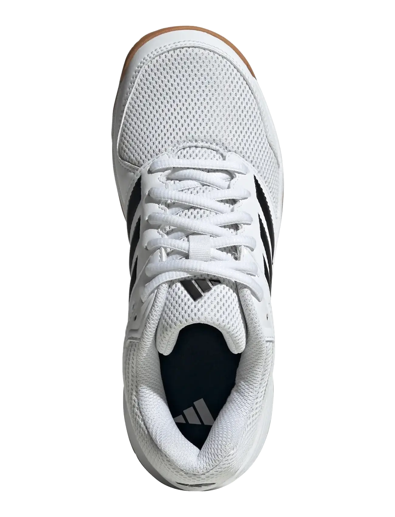 adidas Performance - Speedcourt k - träningsskor - ftwwht/cblack/gum10 - 4