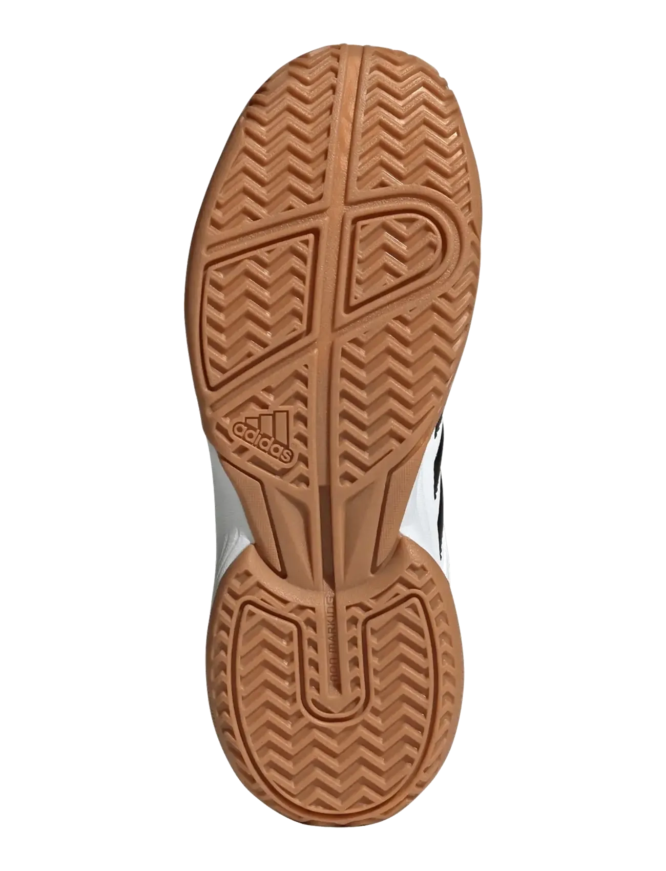 adidas Performance - Speedcourt k - träningsskor - ftwwht/cblack/gum10 - 5