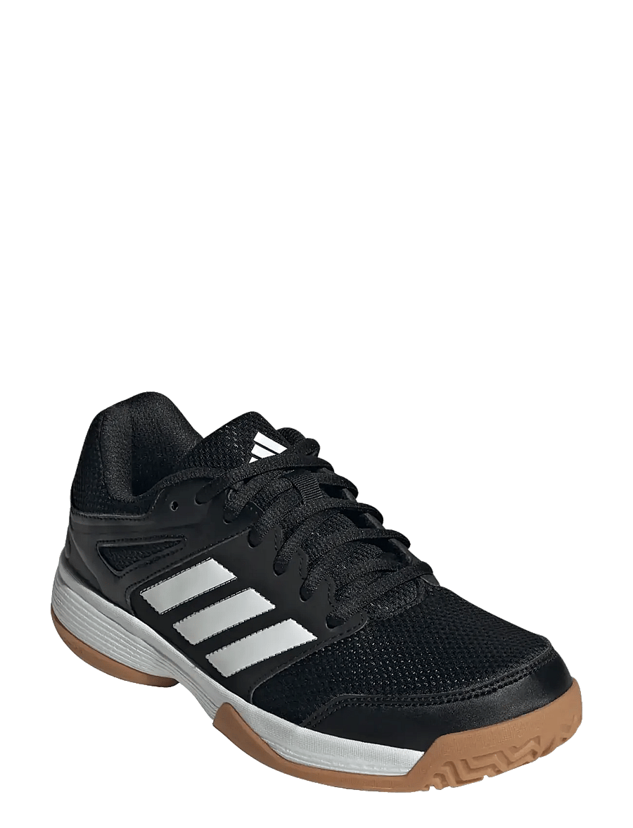 adidas Performance - Speedcourt k - trainingsschuhe - cblack/ftwwht/gum10 - 0