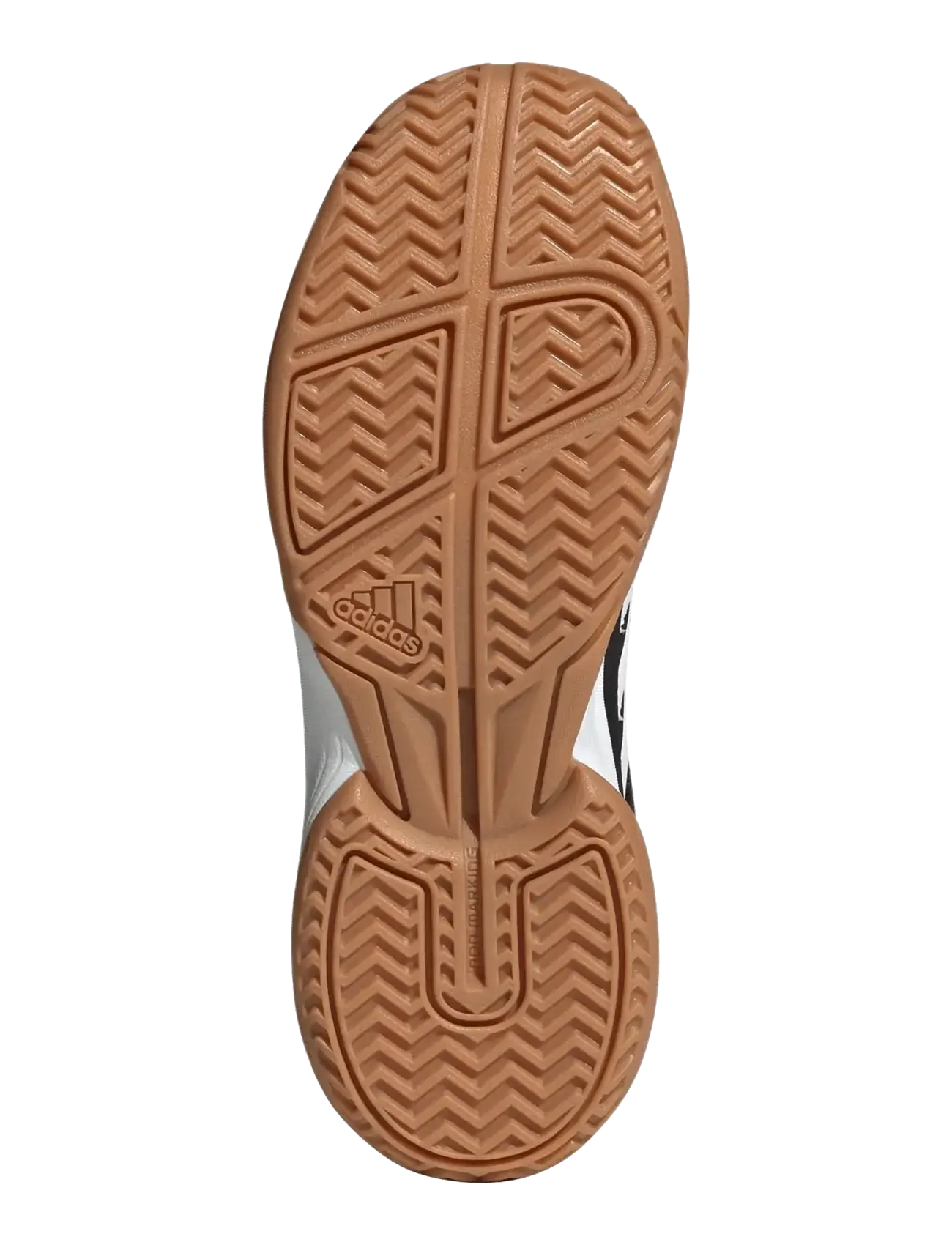 adidas Performance - Speedcourt k - trainingsschuhe - cblack/ftwwht/gum10 - 5