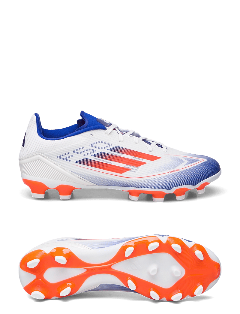 adidas Performance - F50 LEAGUE Football boots Multi Ground - jalgpalli puutsad - ftwwht/solred/lucblu - 0