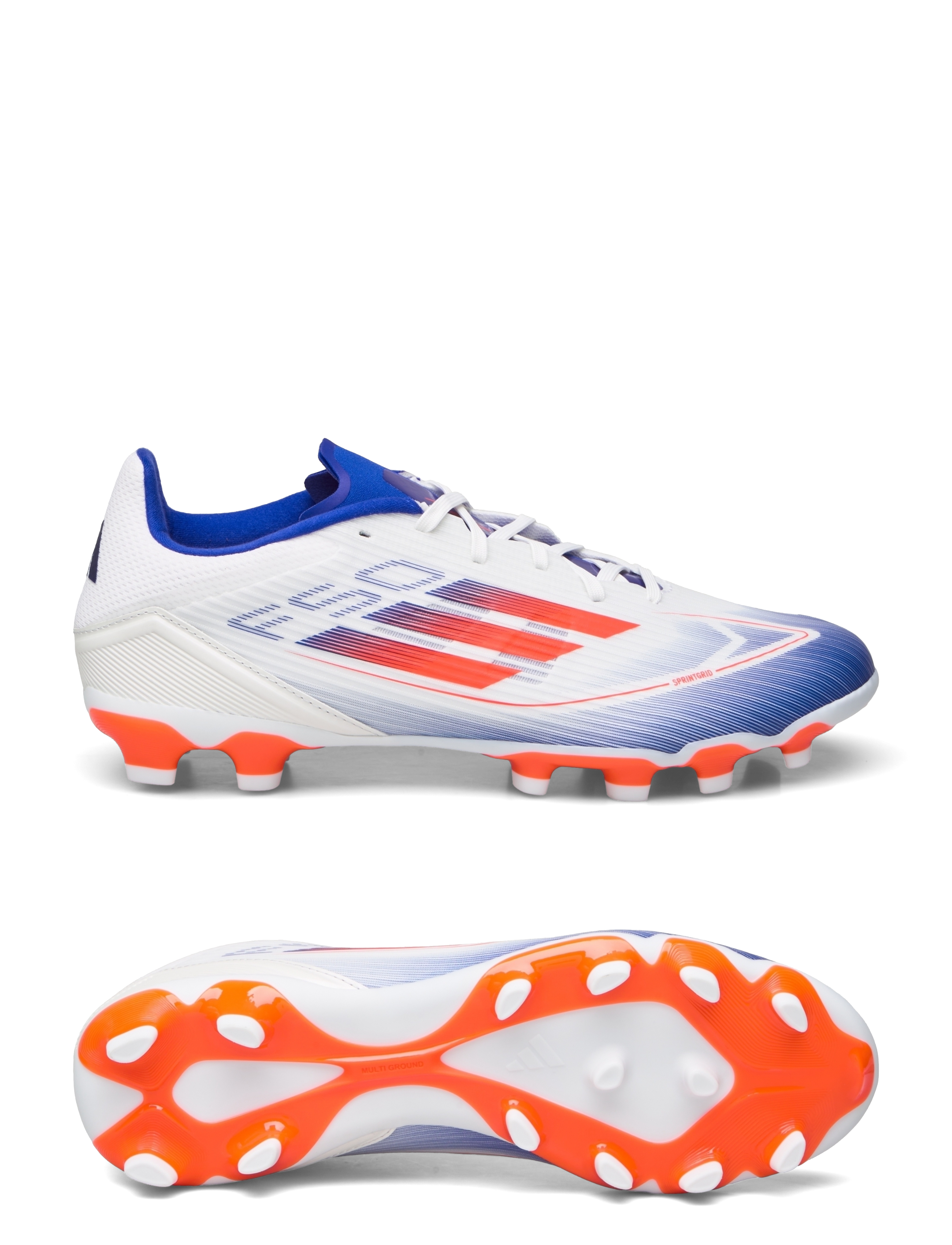 adidas Performance F50 LEAGUE Football boots Multi Ground - adidas Performance - FTWWHT/SOLRED/LUCBLU / white