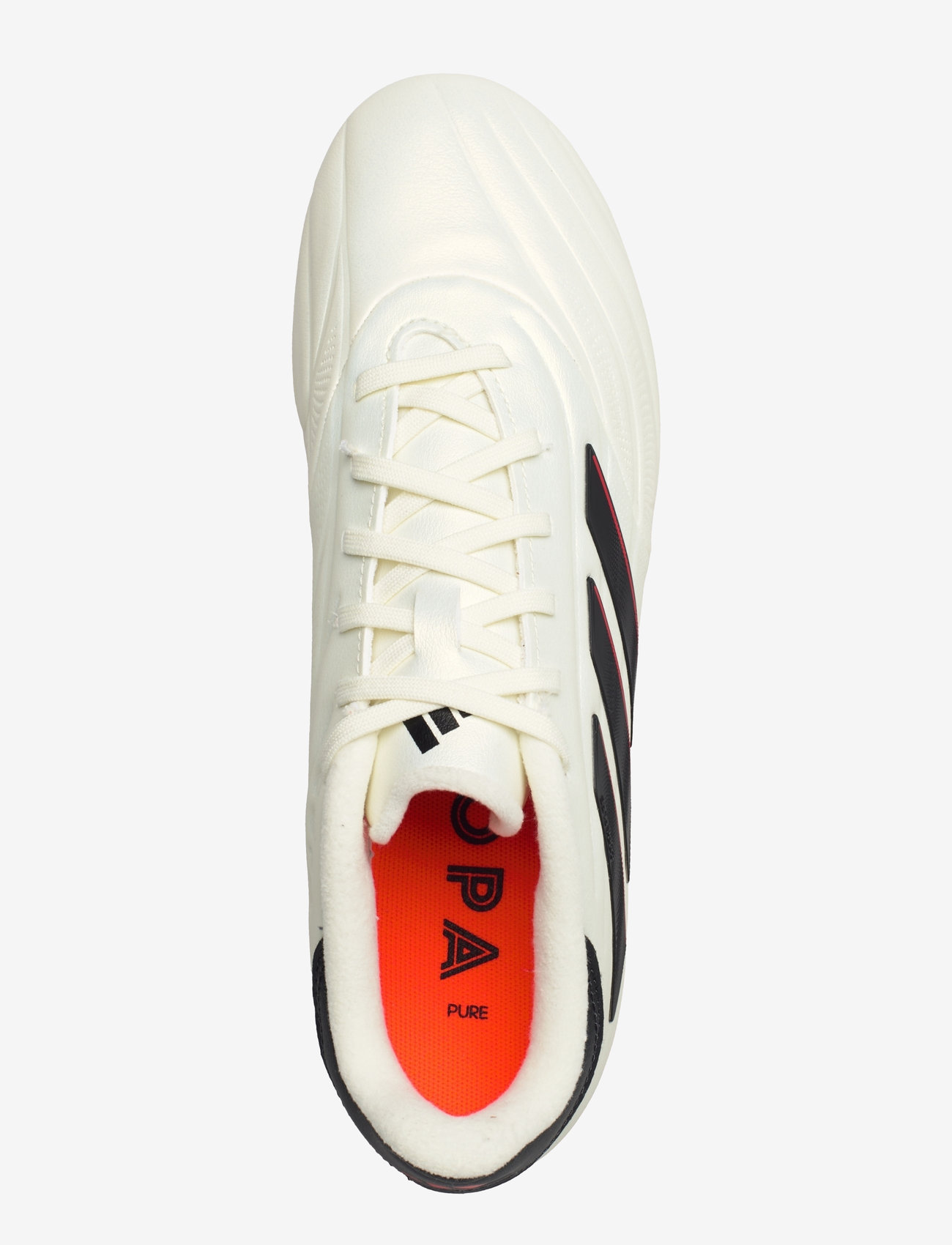 adidas Performance - COPA PURE 2 LEAGUE FG - ivory/cblack/solred - 3