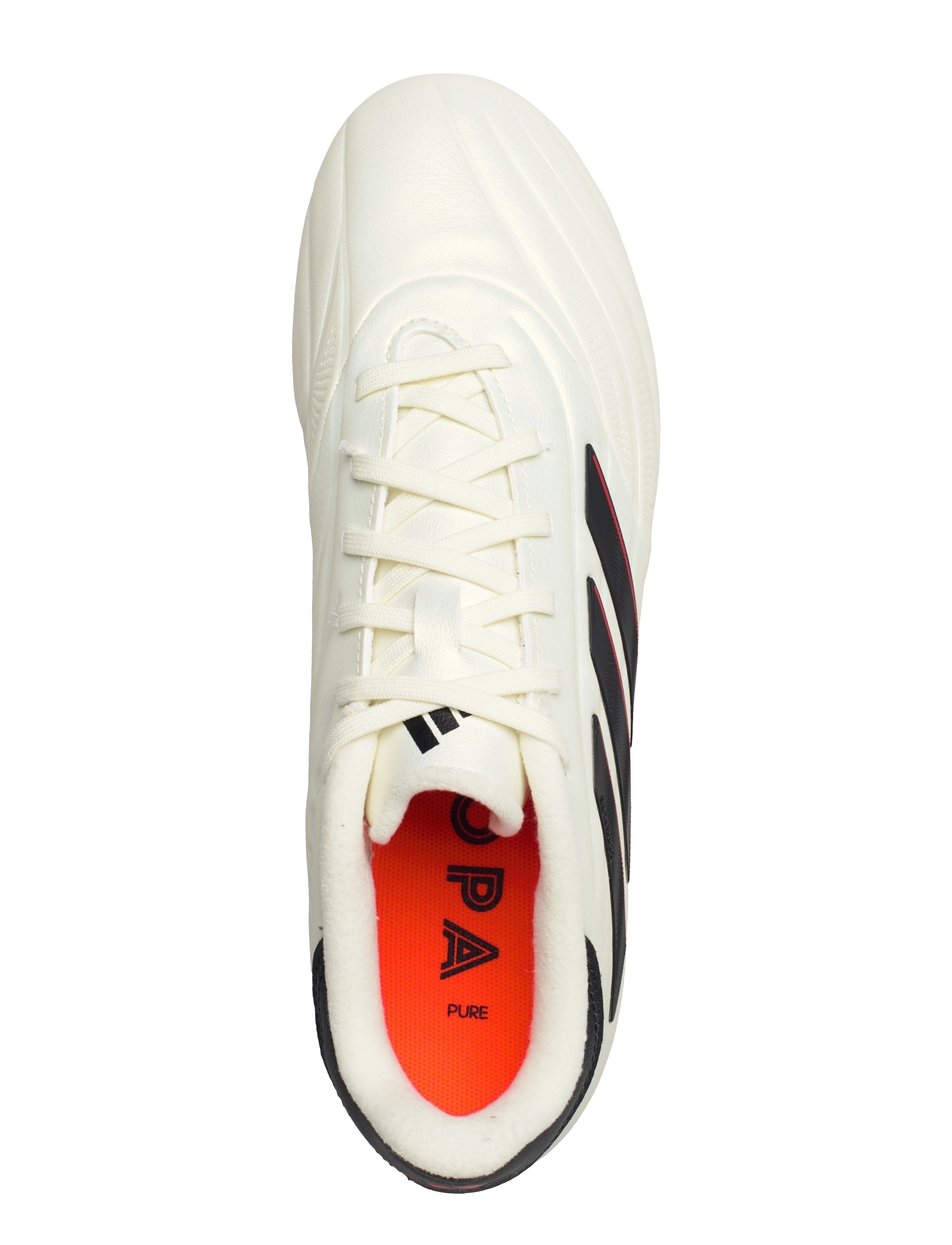 adidas Performance - COPA PURE 2 LEAGUE FG - ivory/cblack/solred - 3