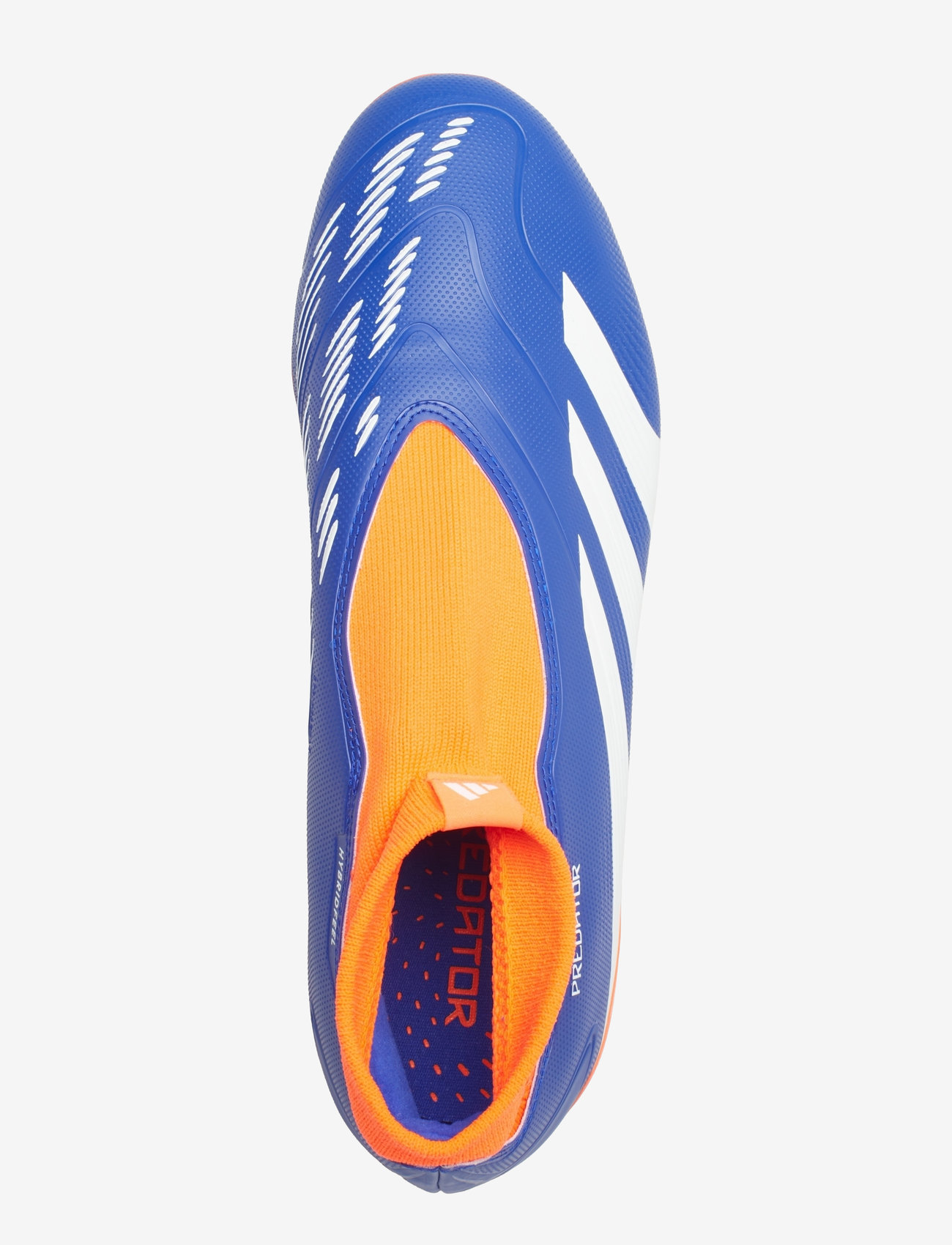 adidas Performance - PREDATOR LEAGUE Laceless Football boots Firm Ground - fodboldsko - lucblu/ftwwht/solred - 3