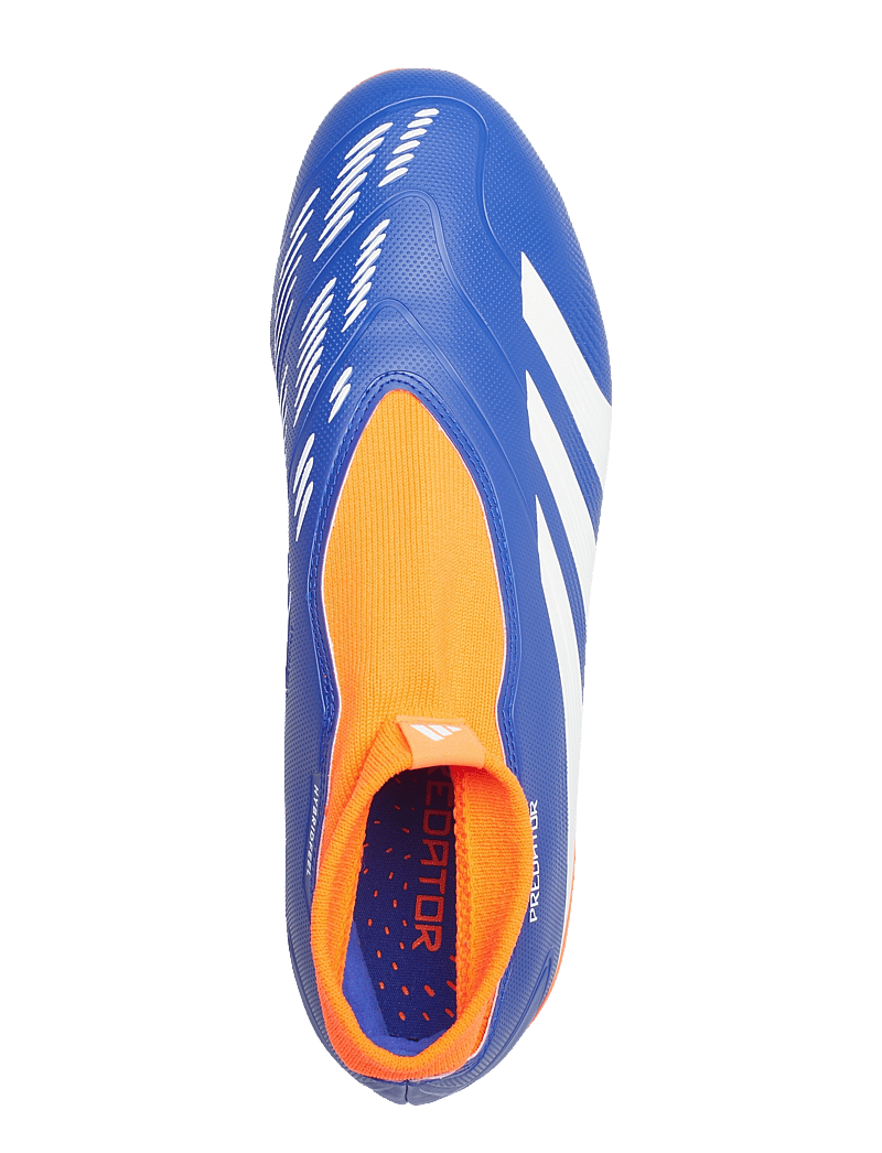 adidas Performance - PREDATOR LEAGUE Laceless Football boots Firm Ground - fußballstiefel - lucblu/ftwwht/solred - 3