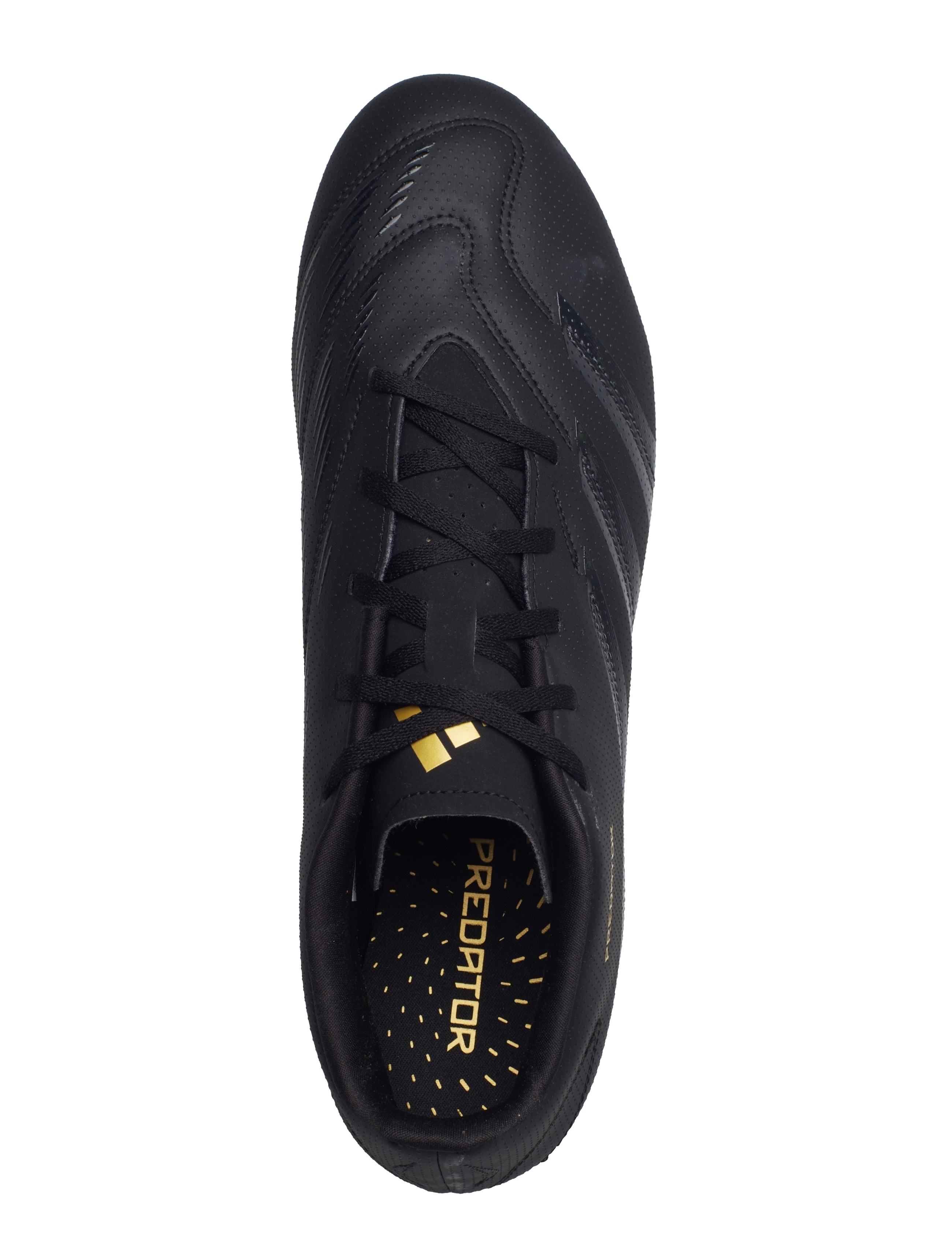 adidas Performance - PREDATOR CLUB Football boots Flexible Ground - fotbollsskor - cblack/carbon/goldmt - 3