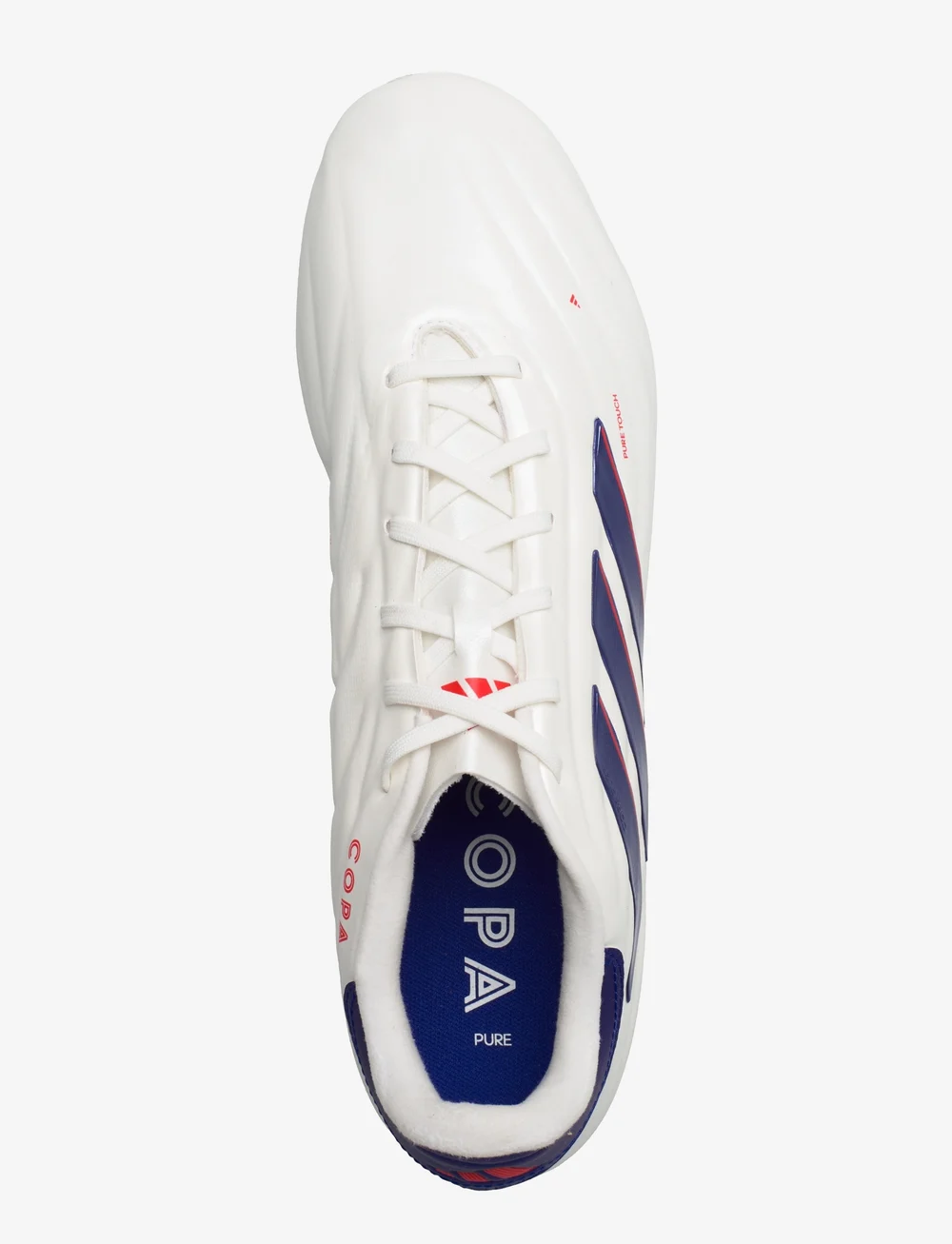 adidas Performance - COPA PURE II PRO Football Boots Firm Ground - fußballstiefel - ftwwht/lucblu/solred - 3