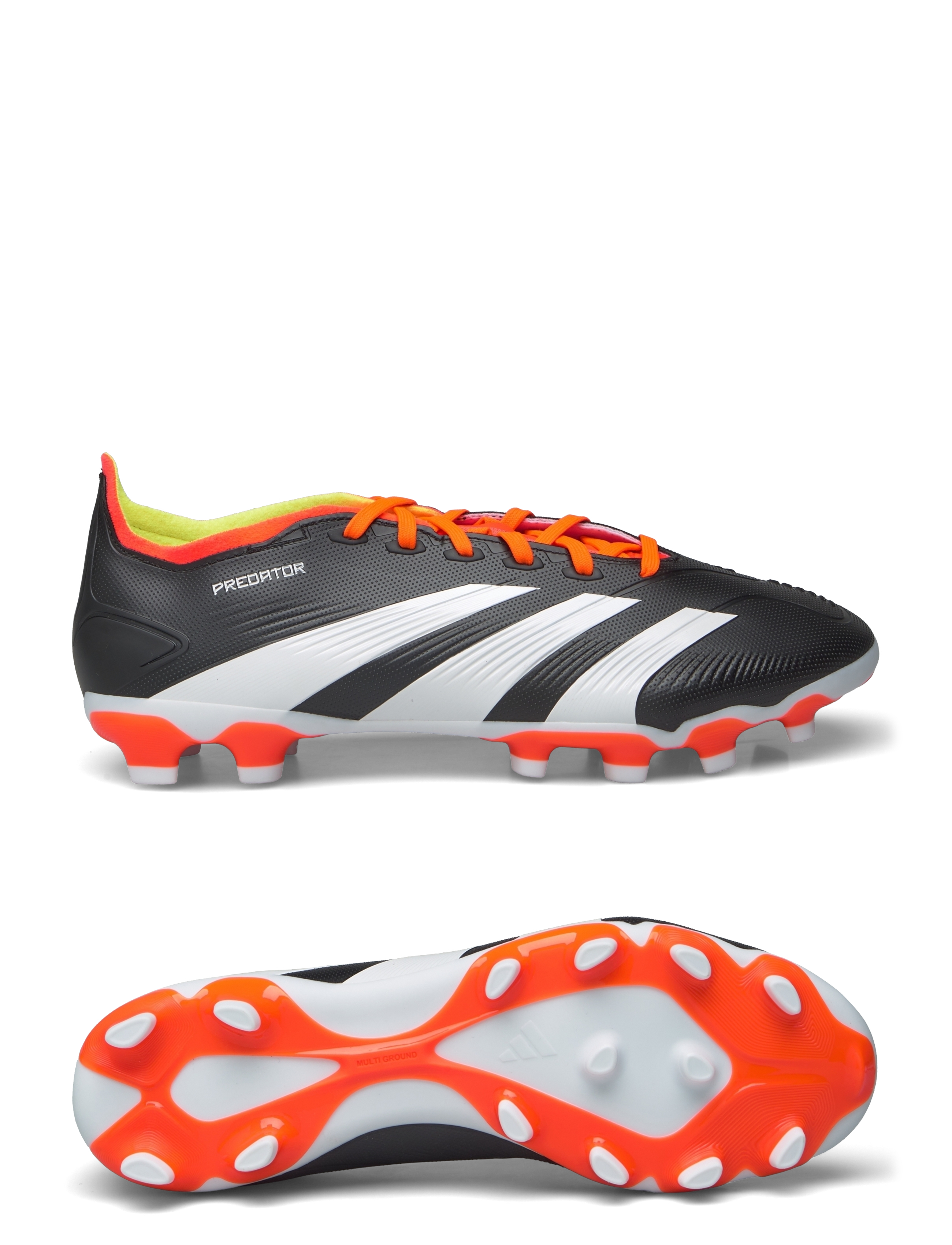 adidas Predator League Low MG / Q1 24, fotballsko gress og kunstgress, unisex Core Black/Ftwr Whit