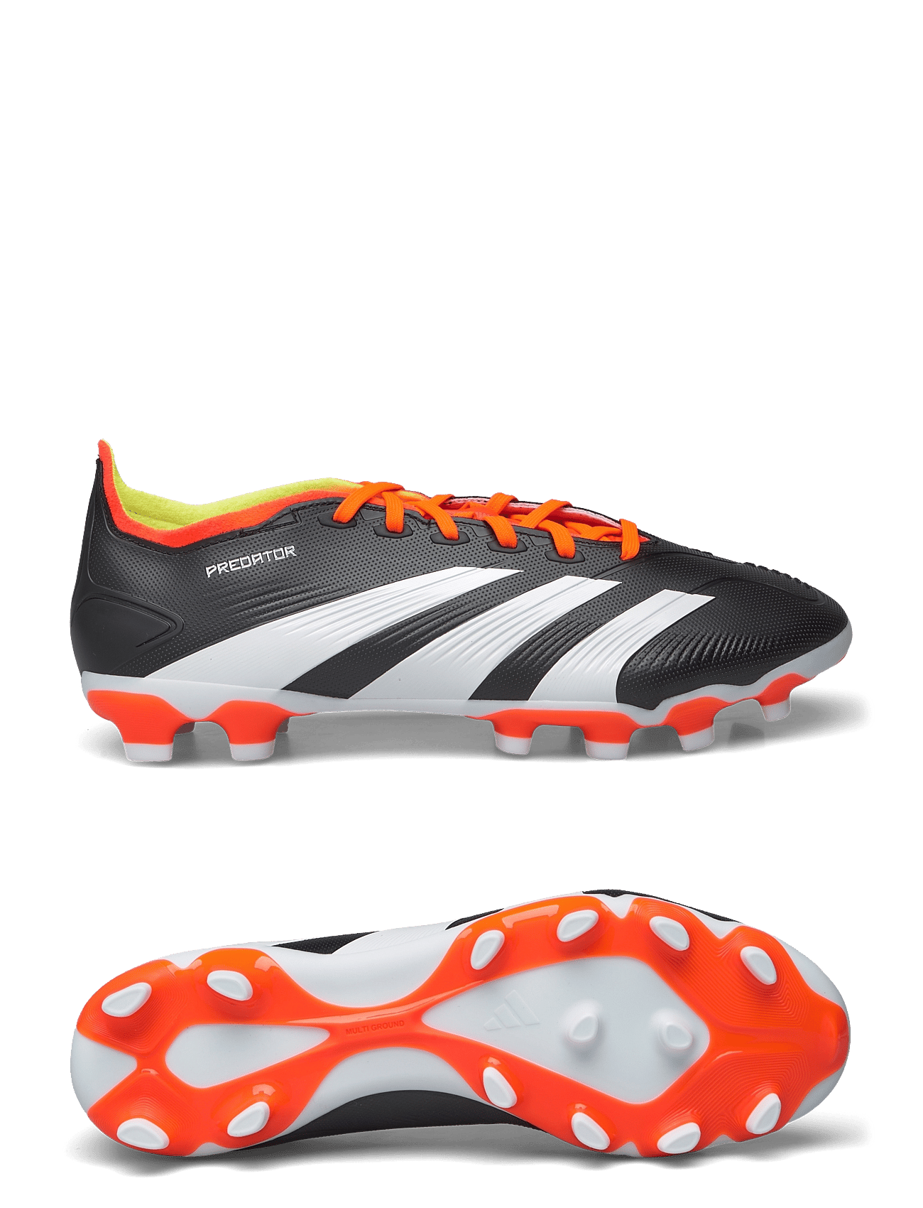 adidas Predator League Low MG / Q1 24, fotballsko gress og kunstgress, unisex Core Black/Ftwr Whit