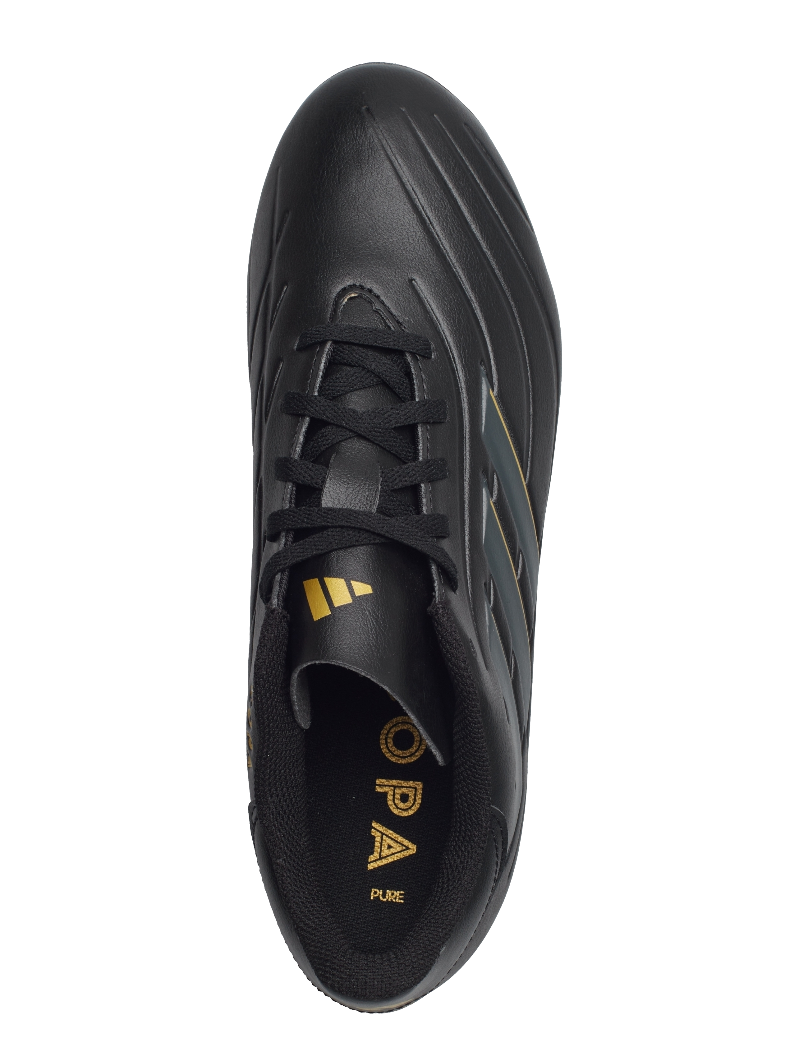 adidas Performance - COPA PURE II CLUB Football Boots Flexible Ground - cblack/carbon/goldmt - 3