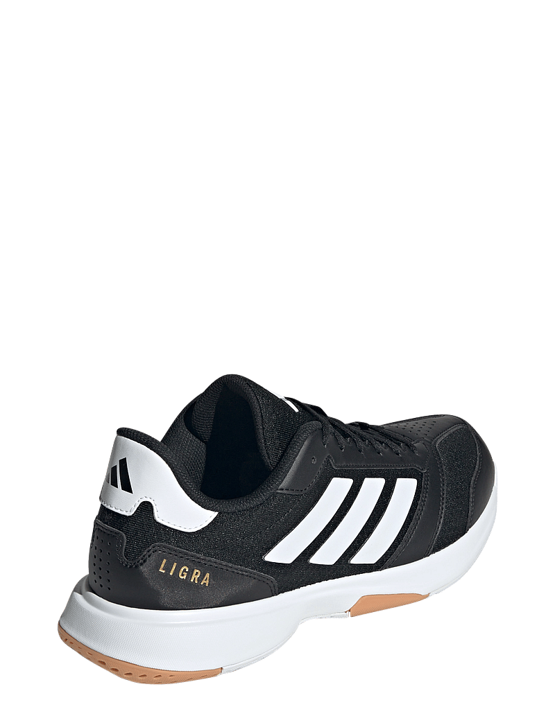 adidas Performance - Ligra 8 M - siseruumide spordijalatsid - cblack/ftwwht/ftwwht - 3