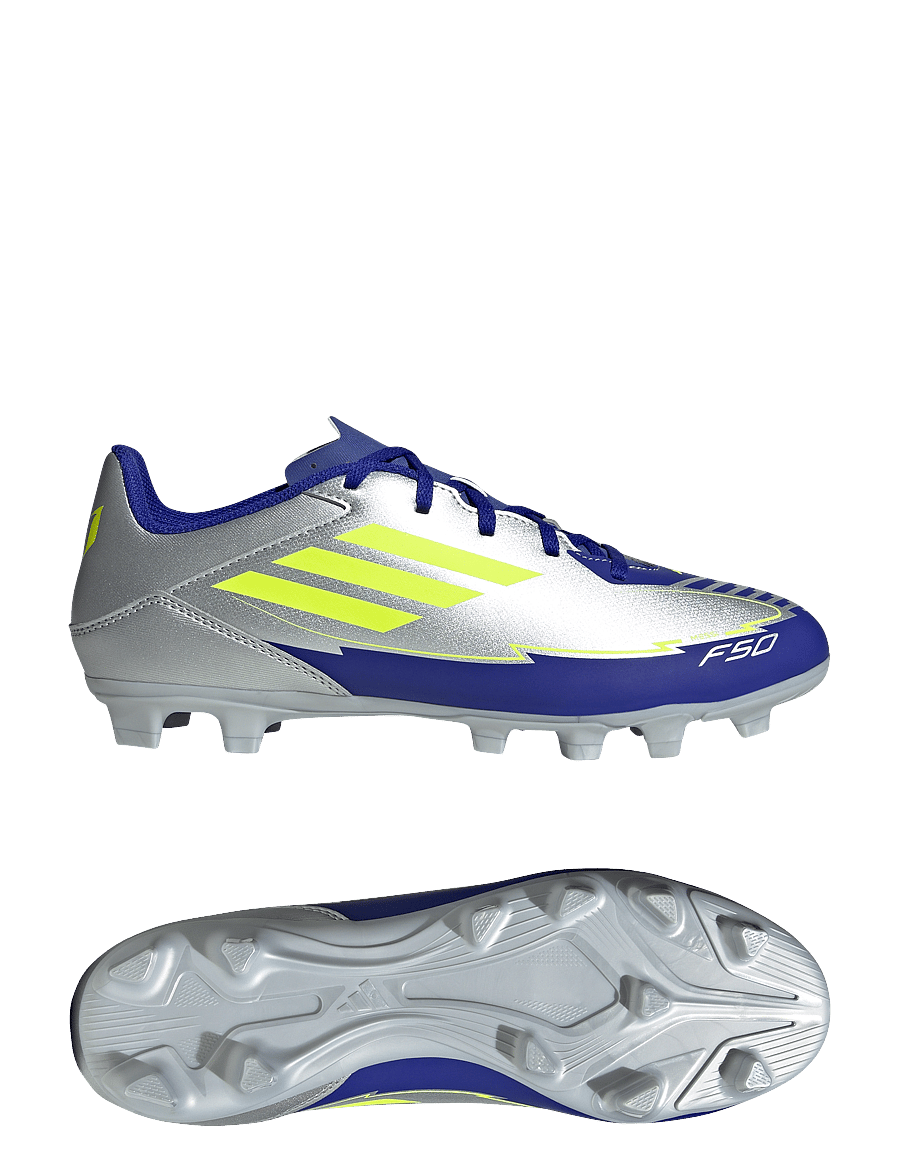adidas Performance - F50 CLUB FG/MG MESSI - chaussures de football - silvmt/syello/lucblu - 0