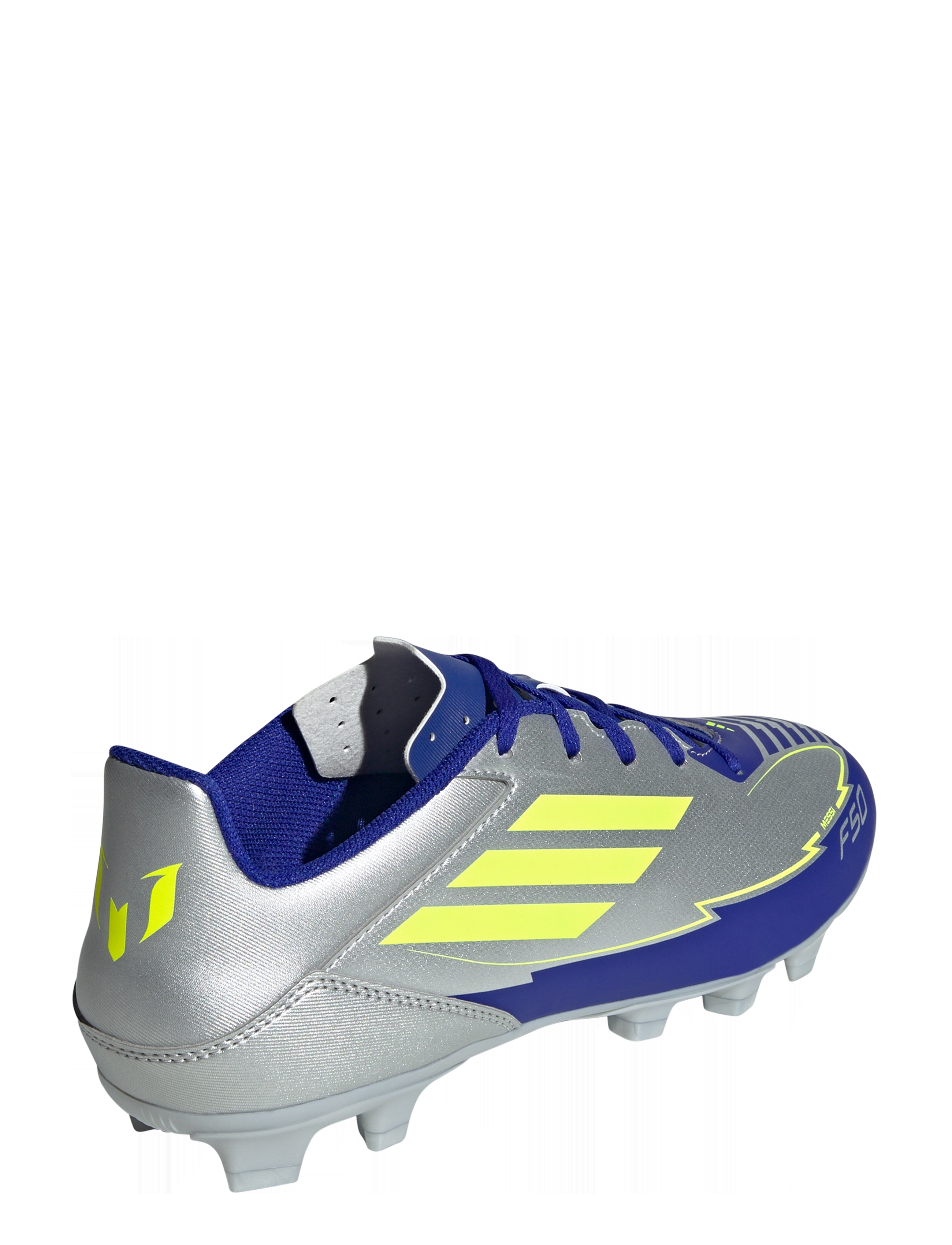 adidas Performance - F50 CLUB FG/MG MESSI - fußballstiefel - silvmt/syello/lucblu - 3