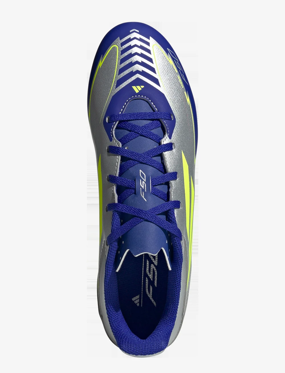 adidas Performance - F50 CLUB FG/MG MESSI - fußballstiefel - silvmt/syello/lucblu - 4