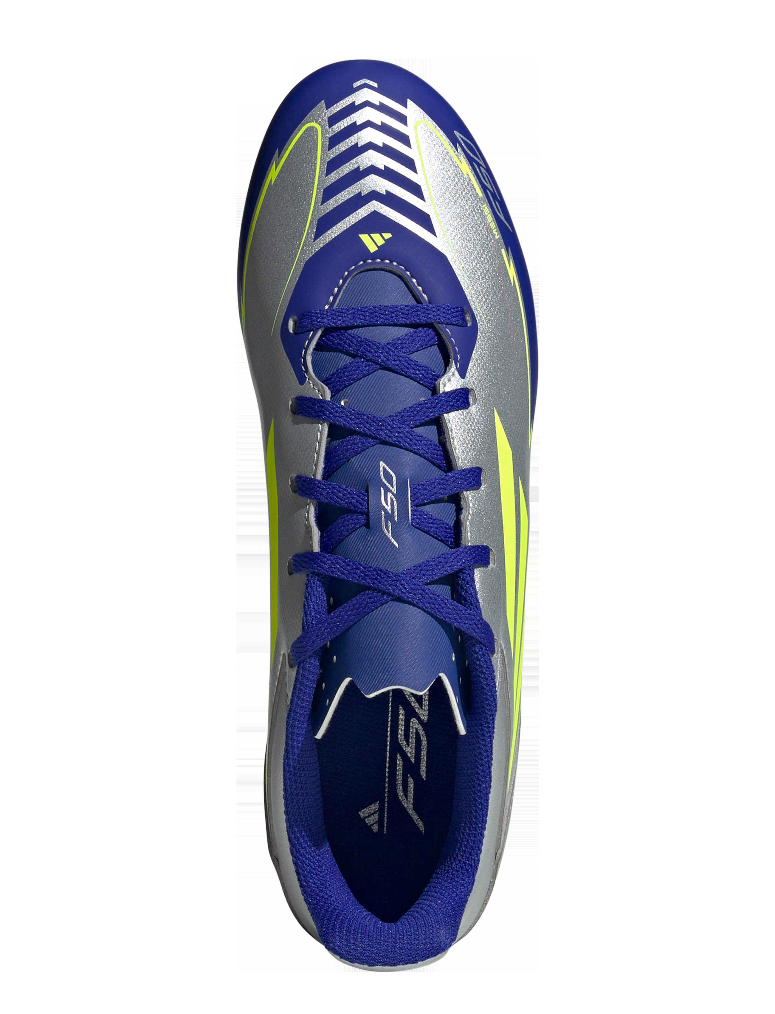 adidas Performance - F50 CLUB FG/MG MESSI - chaussures de football - silvmt/syello/lucblu - 4