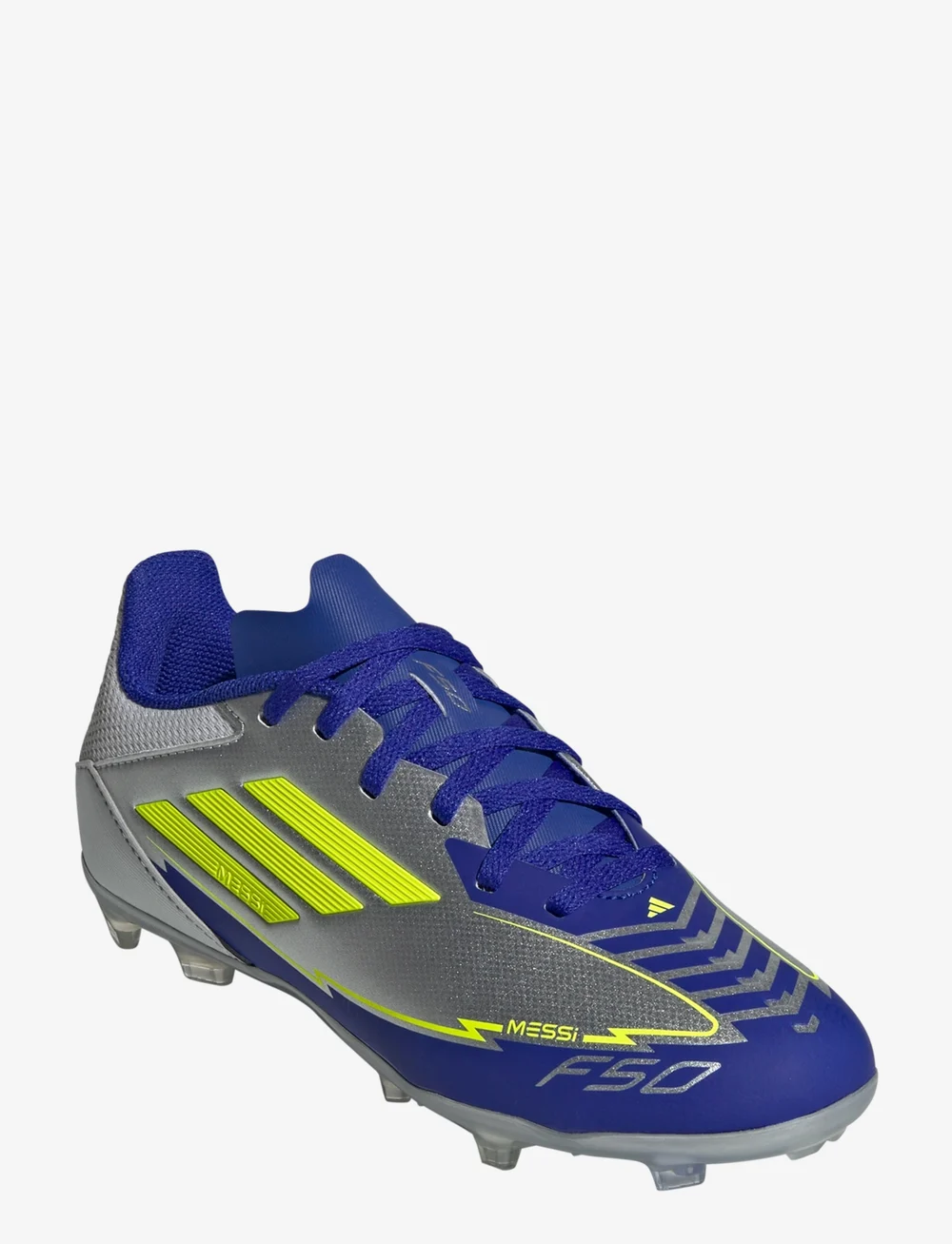 adidas Performance - F50 LEAGUE FG/MG J MESSI - fußballstiefel - silvmt/syello/lucblu - 1