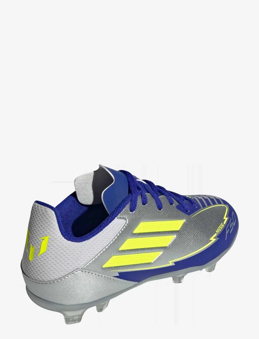 adidas Performance - F50 LEAGUE FG/MG J MESSI - fußballstiefel - silvmt/syello/lucblu - 3