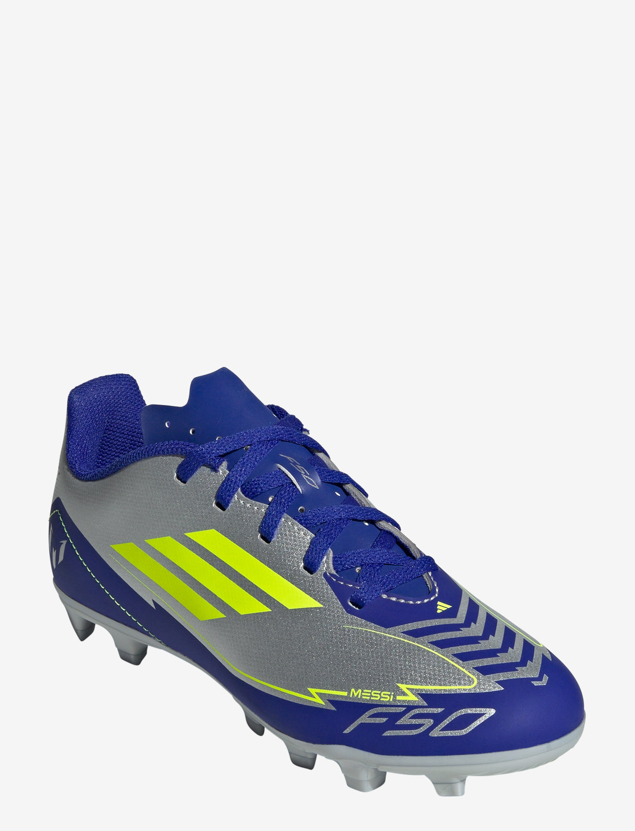 adidas Performance - F50 CLUB FG/MG J MESSI - fußballstiefel - silvmt/syello/lucblu - 1