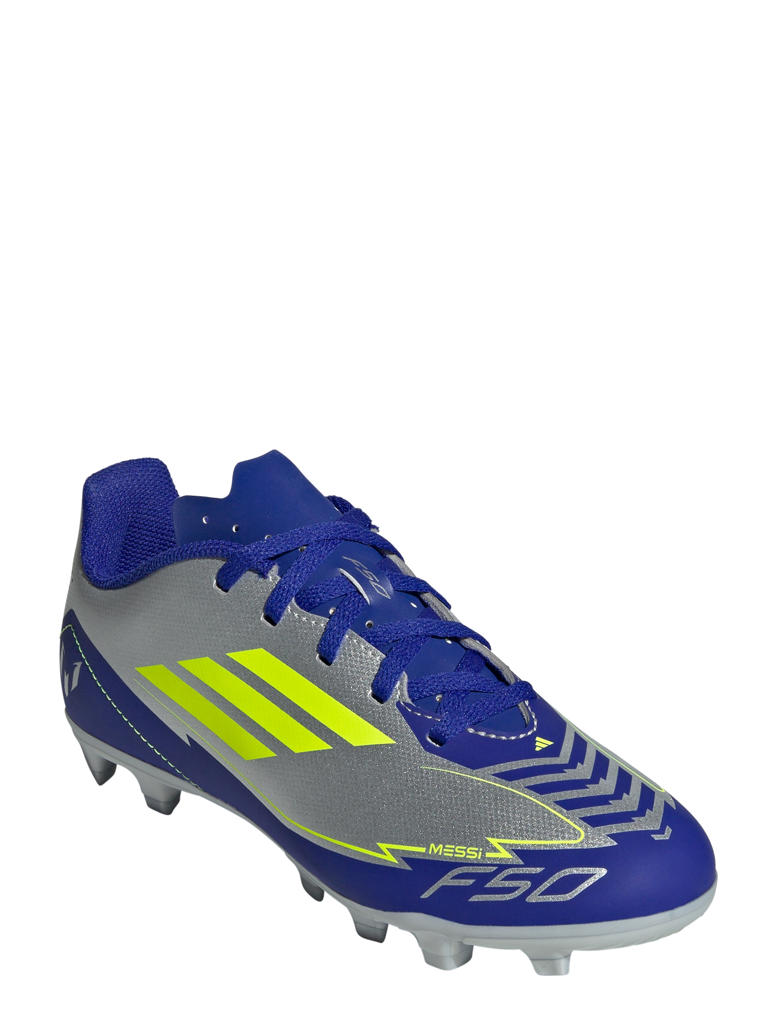adidas Performance - F50 CLUB FG/MG J MESSI - silvmt/syello/lucblu - 1