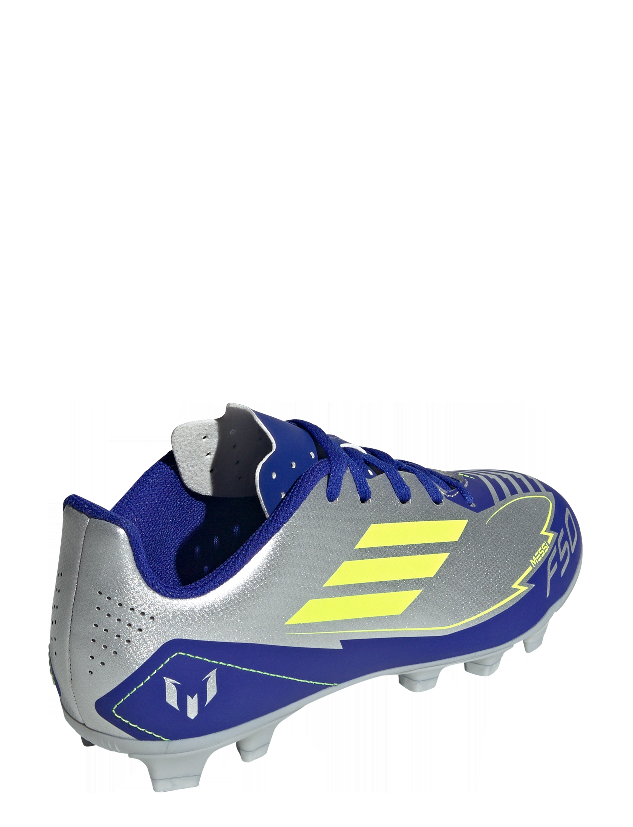 adidas Performance - F50 CLUB FG/MG J MESSI - silvmt/syello/lucblu - 3