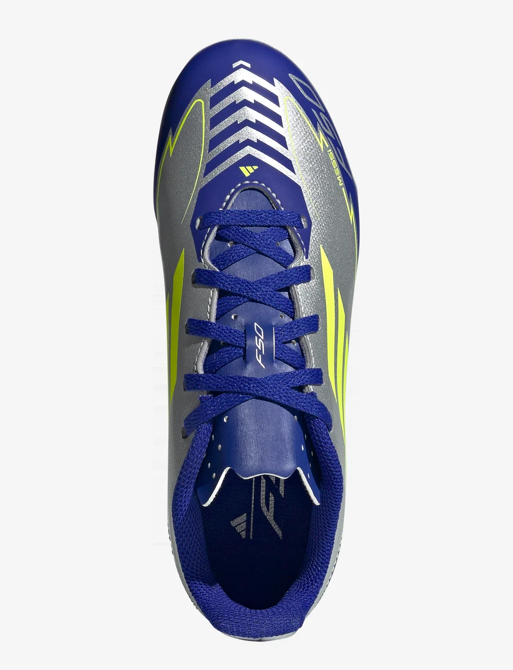 adidas Performance - F50 CLUB FG/MG J MESSI - chaussures de football - silvmt/syello/lucblu - 4