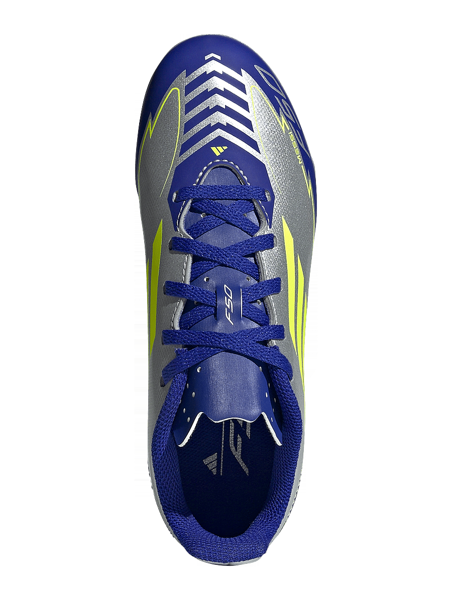adidas Performance - F50 CLUB FG/MG J MESSI - silvmt/syello/lucblu - 4
